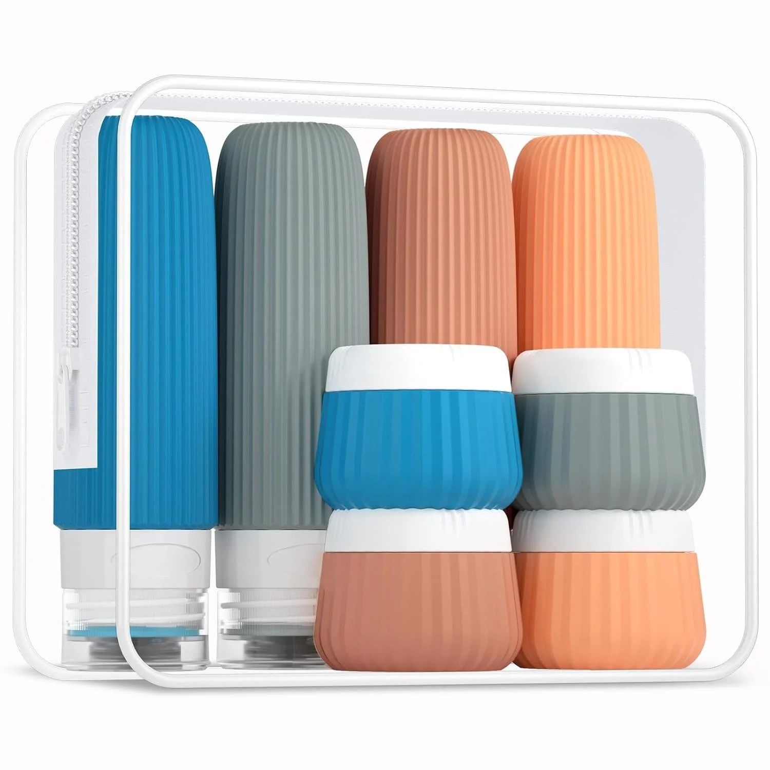 Travel Size Bottles (Silicone and Squeezable!)