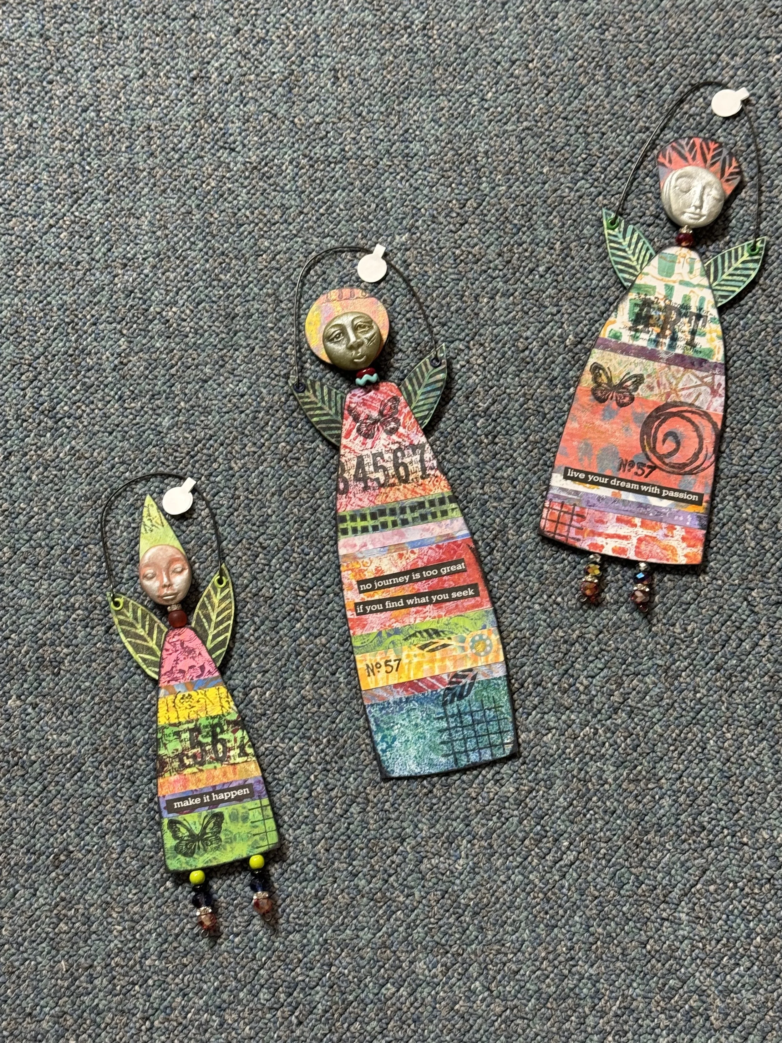 Meet your Muse: mixed media art dolls