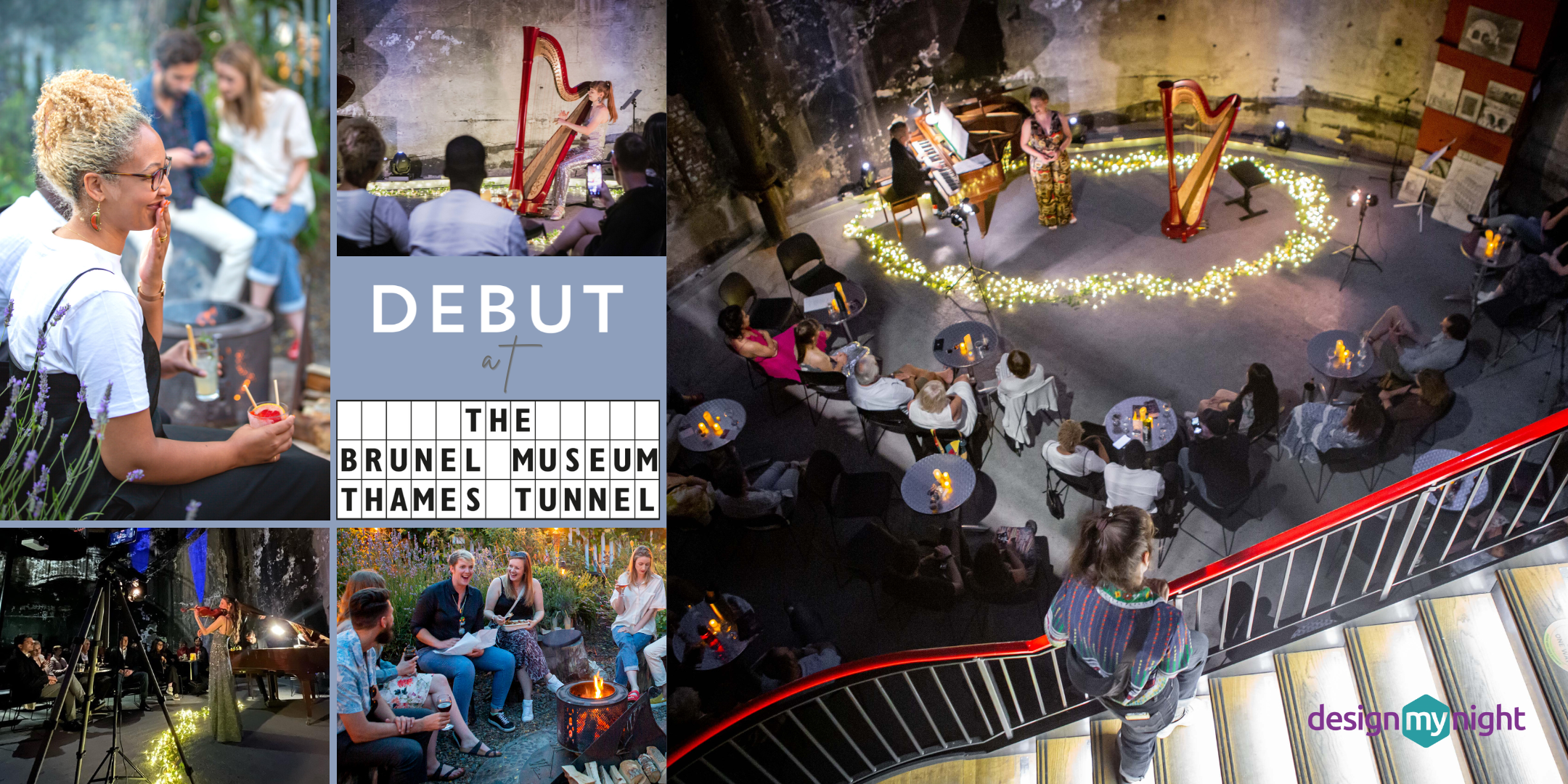 Secret Concert - DEBUT at Brunel Museum