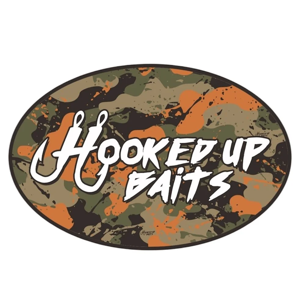 Hooked Up Baits Decal