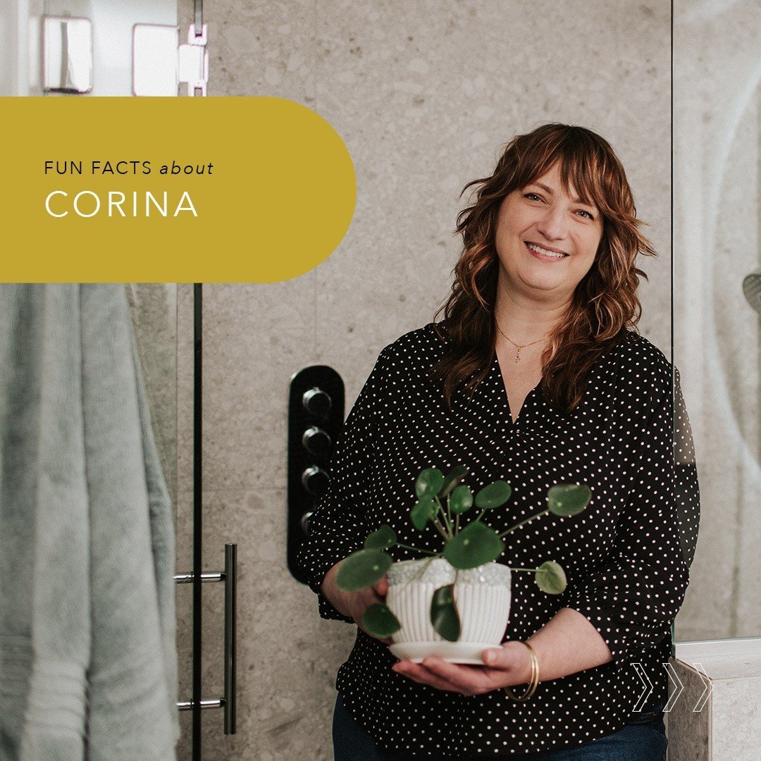 April is Corina month due to Corina's birthday this past Monday! Have you read our journal post this month detailing her journey to interior design?⁠
⁠
Here are a couple of highlights:⁠
⁠
&raquo; Her first love was fashion - She originally enrolled i
