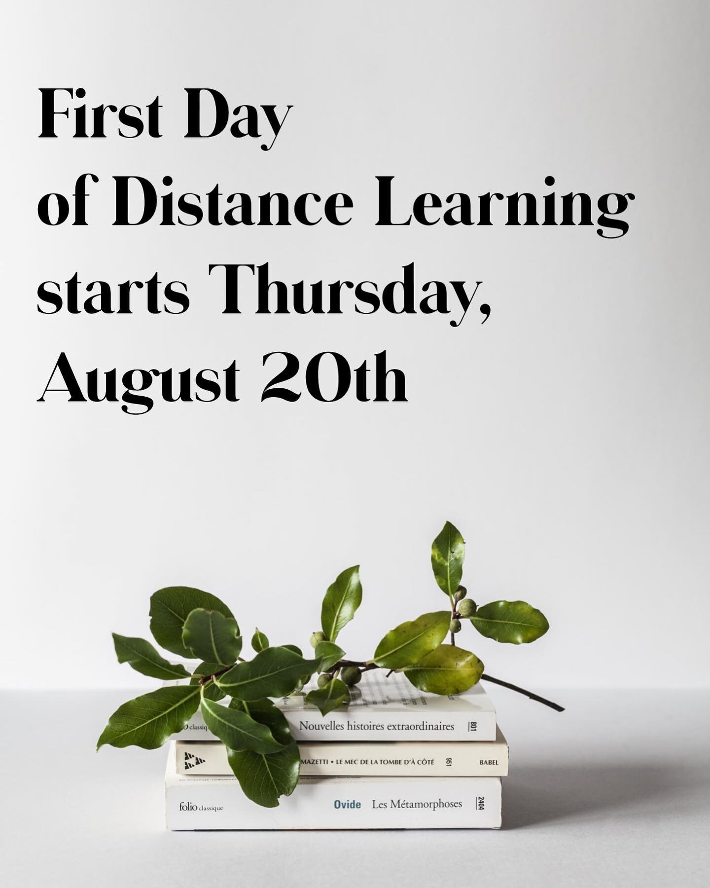 School officially started today, but the first day of instruction is Thursday. Don&rsquo;t let your student fall behind with distance learning and let us help!