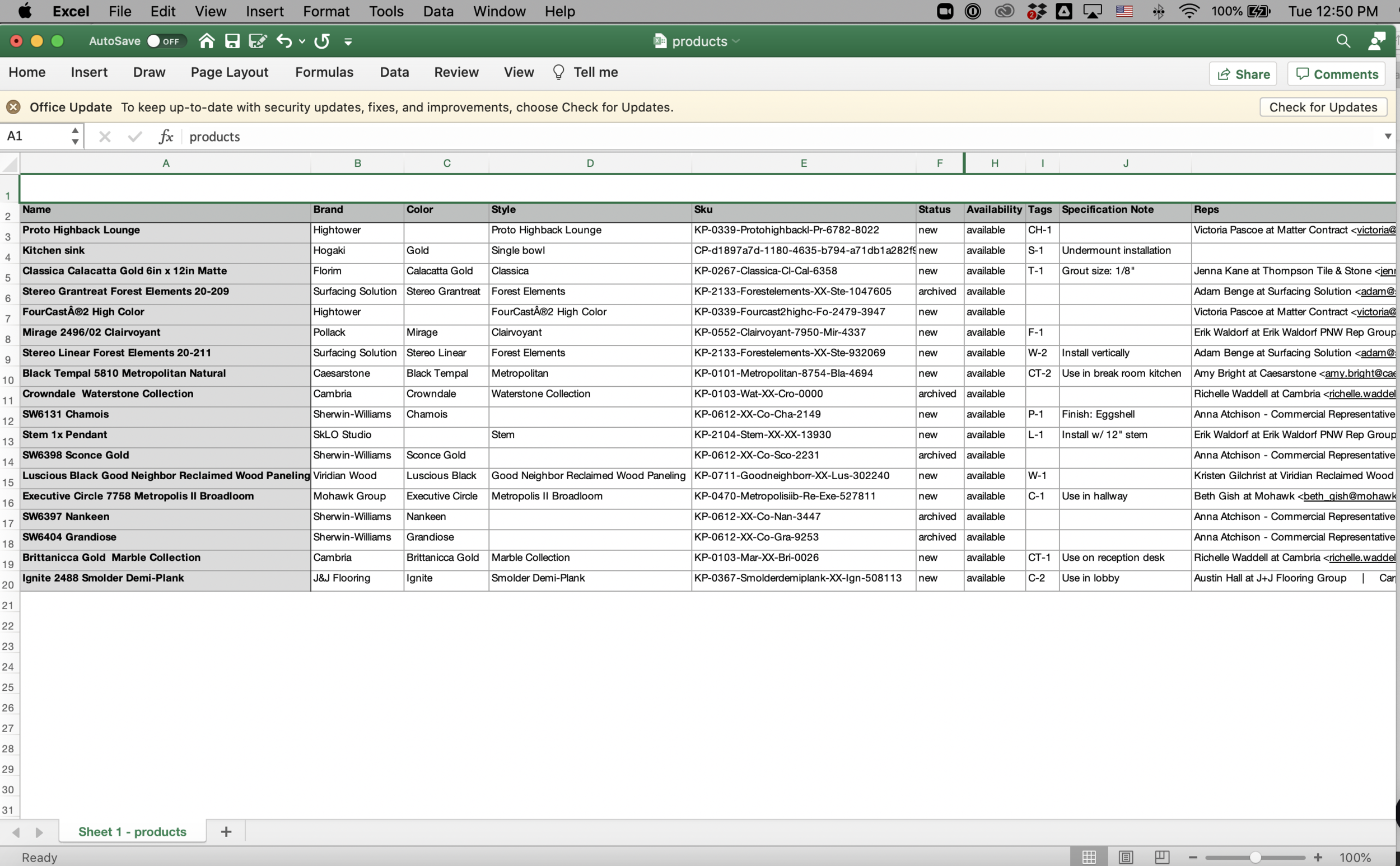 Creating Digital Finish Schedules on Source / Architectural Graphics ...