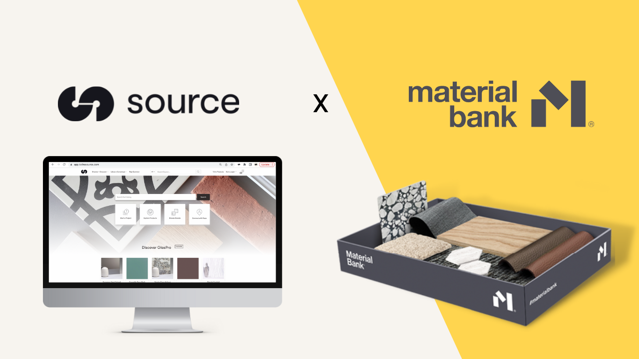 Source Partners With Material Bank To Expand Overnight Sample Fulfillment Capabilities