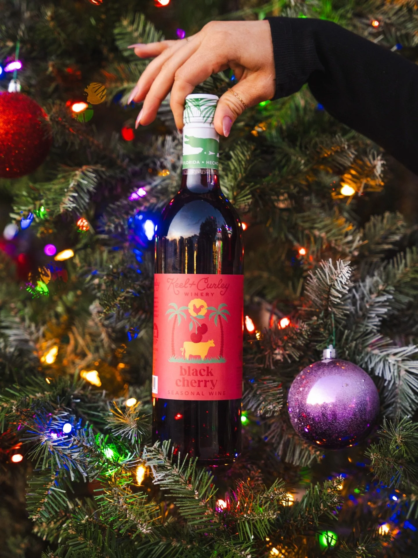 Black Cherry is BACK this Friday, just in time for the holidays! 🍒Stop by the Tasting Room or Order online🍷