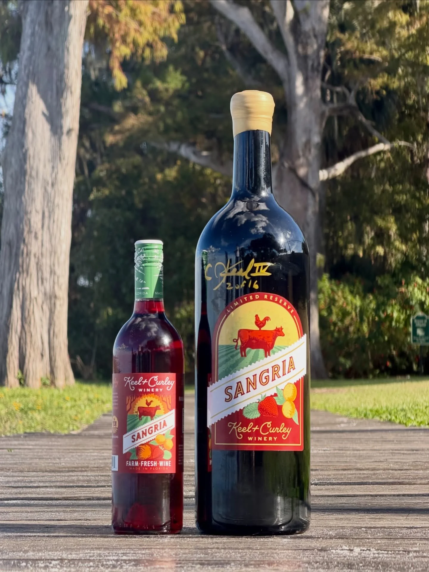 🍷🎉 National Sangria Day is just ONE week away and we&rsquo;ve got something extra special to celebrate!

On Dec 20th, we&rsquo;re releasing 15 Limited Reserve 3L bottles of our famous Sangria, each one is hand-dipped and signed by Clay Keel! If you