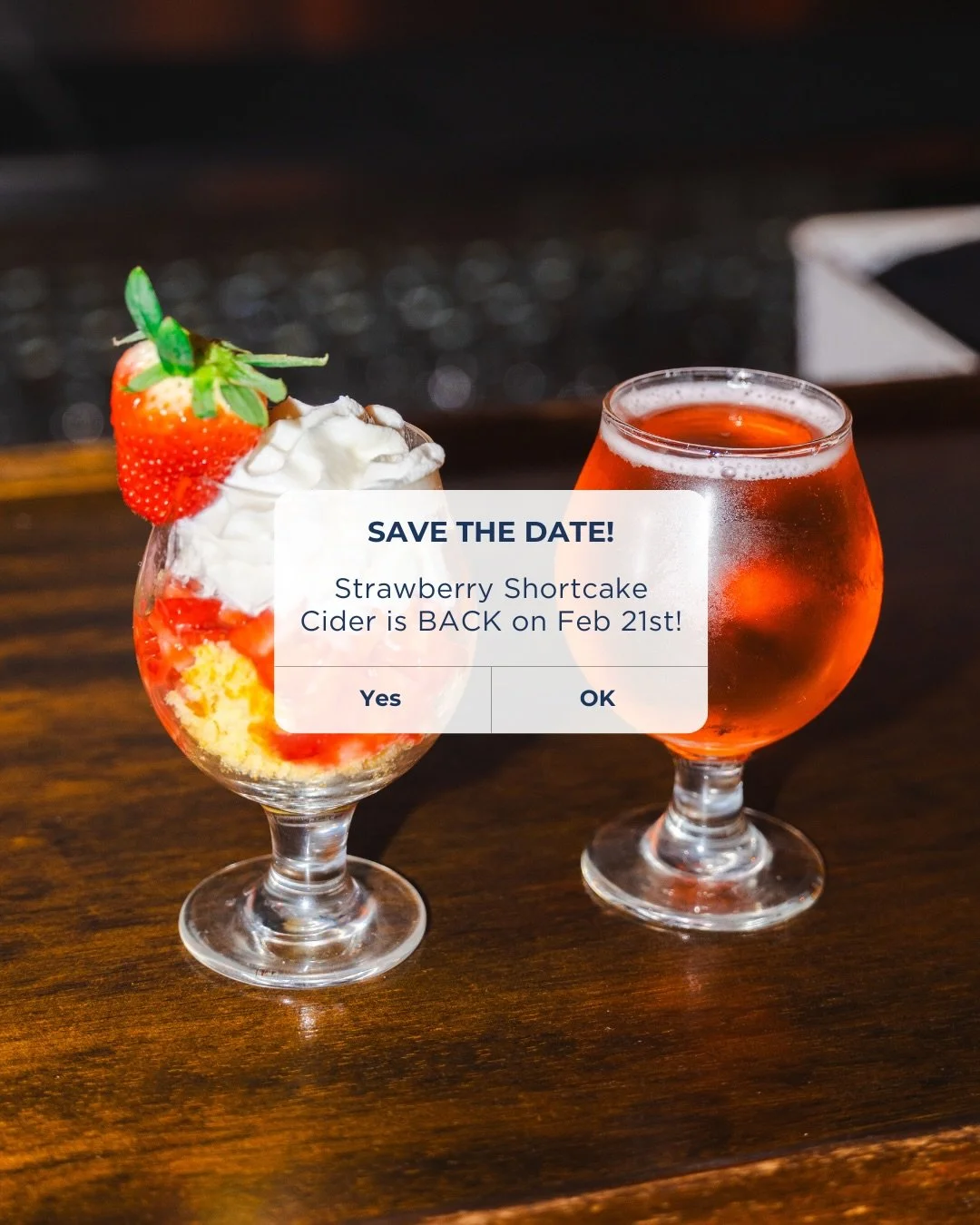 You asked&hellip; and it&rsquo;s finally time! 🍓🍺Strawberry Shortcake Cider is BACK just in time for all the Strawberry Bash fun.