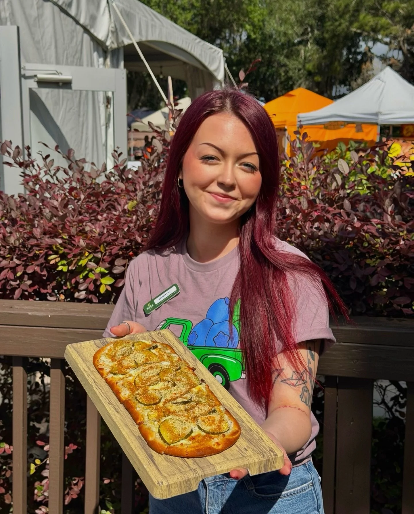 Okay but hear us out on Trinity&rsquo;s pick&hellip; Pickle Pizza 🥒🍕

It&rsquo;s layered with dilly ranch, mozzarella, house-made pickles, toasted dill breadcrumbs, and finished with a hot honey drizzle. Come grab a slice before it&rsquo;s gone aft