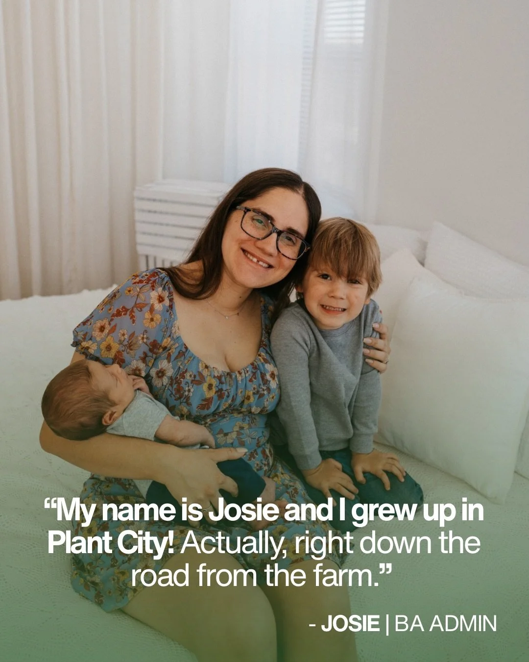 Mother&rsquo;s Day feels a little extra special this year for Josie and Gina 💛

Four years ago, Gina walked into her very first day at Keel Farms on Mother&rsquo;s Day, not knowing it would become such a meaningful part of her story. That same day, 