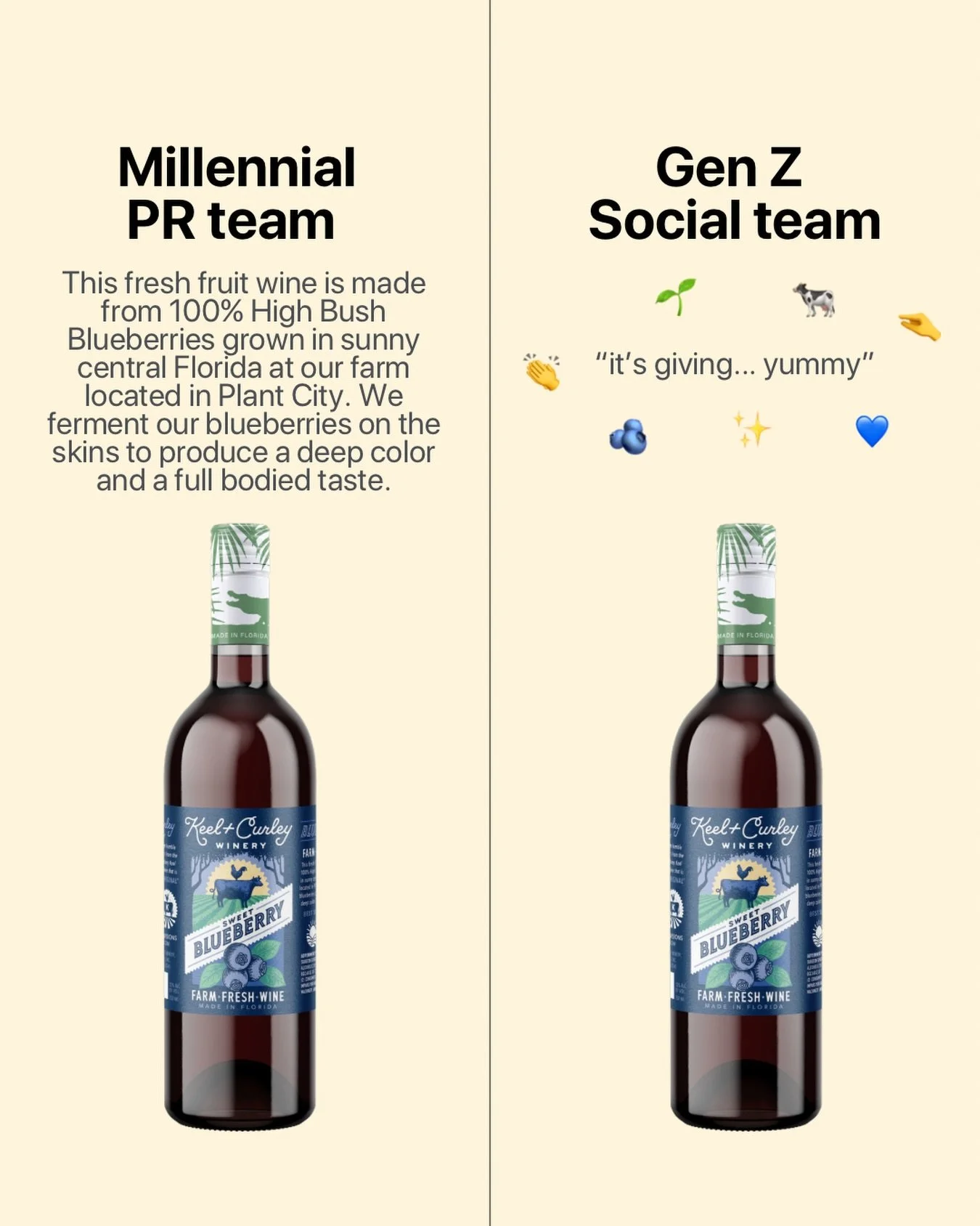 Millennial PR team 🤝 Gen Z social team