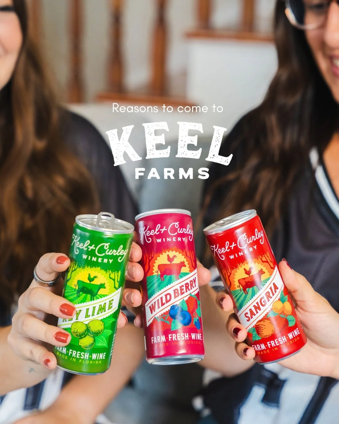 Did we convince you yet? 🌿🍷

Join us at Keel Farms, where you can sip a little more, and partake in a wide variety of events happening all year long.

Plan your Visit - link in bio. 

#KeelFarms #DrinkLocal #TampaEvents