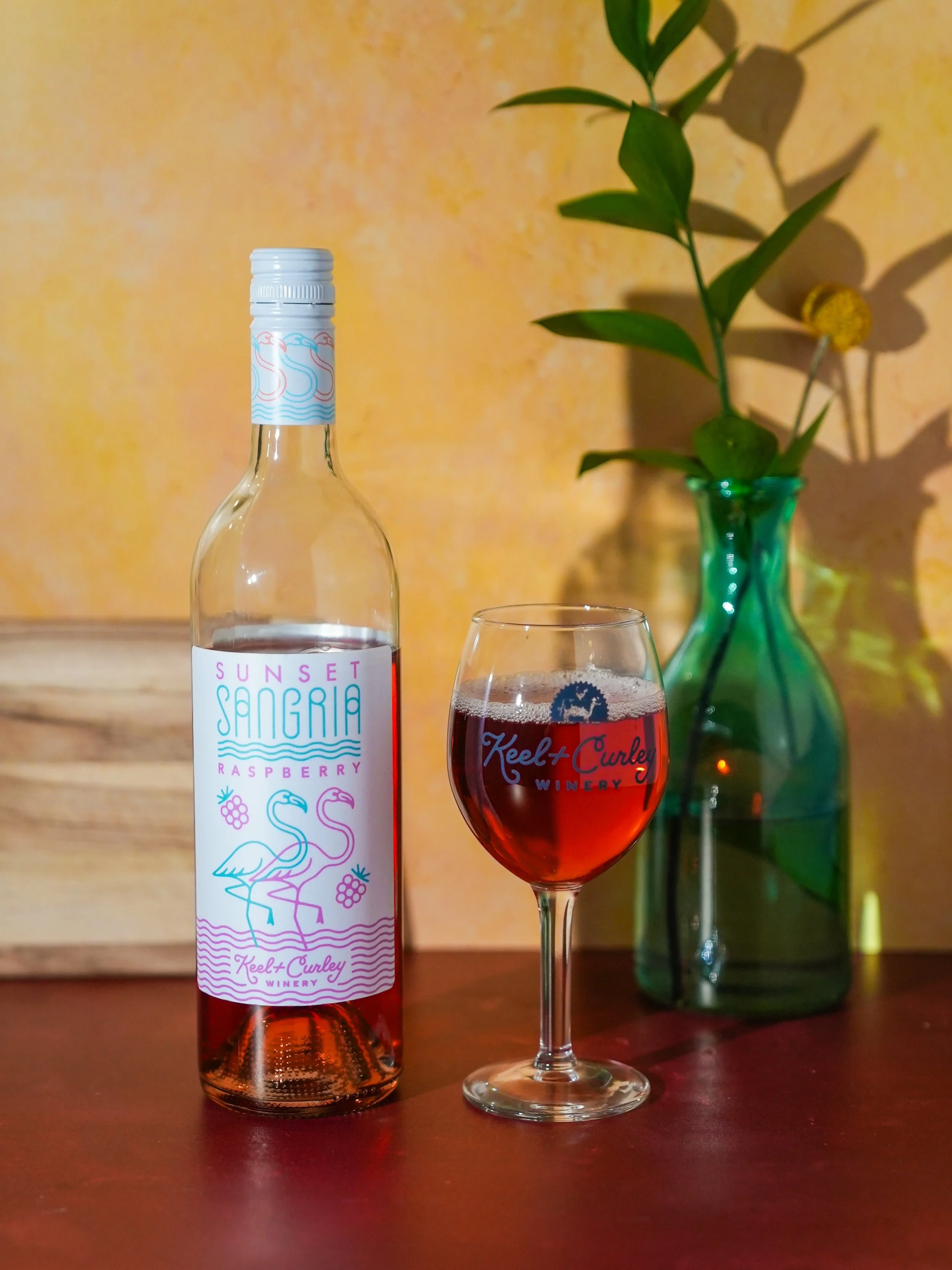 We are so excited to announce that our Raspberry Sunset Sangria is BACK 🍷☀️

Your favorite sip of the summer is officially returning starting TODAY May 18th, available online and in the tasting room! Packed with fresh raspberry flavor and that perfe