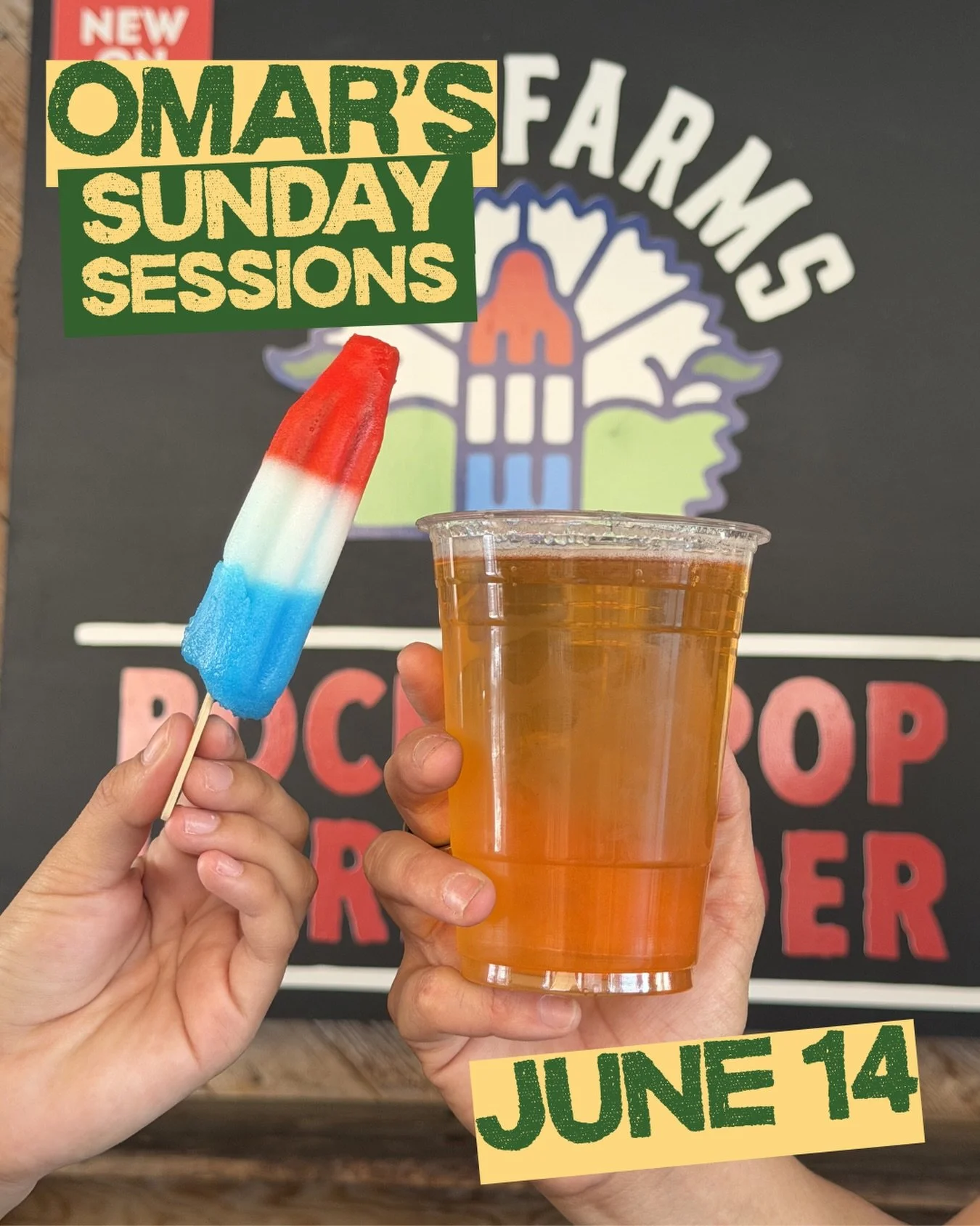 🚀🍧 Sunday Sessions Week 2 is here, and so is your second chance to try Rocket Pop Cider!

Missed it last week? Don&rsquo;t make the same mistake twice. This Sunday, we&rsquo;re tapping another keg of this nostalgic summer favorite in the Tasting Ro