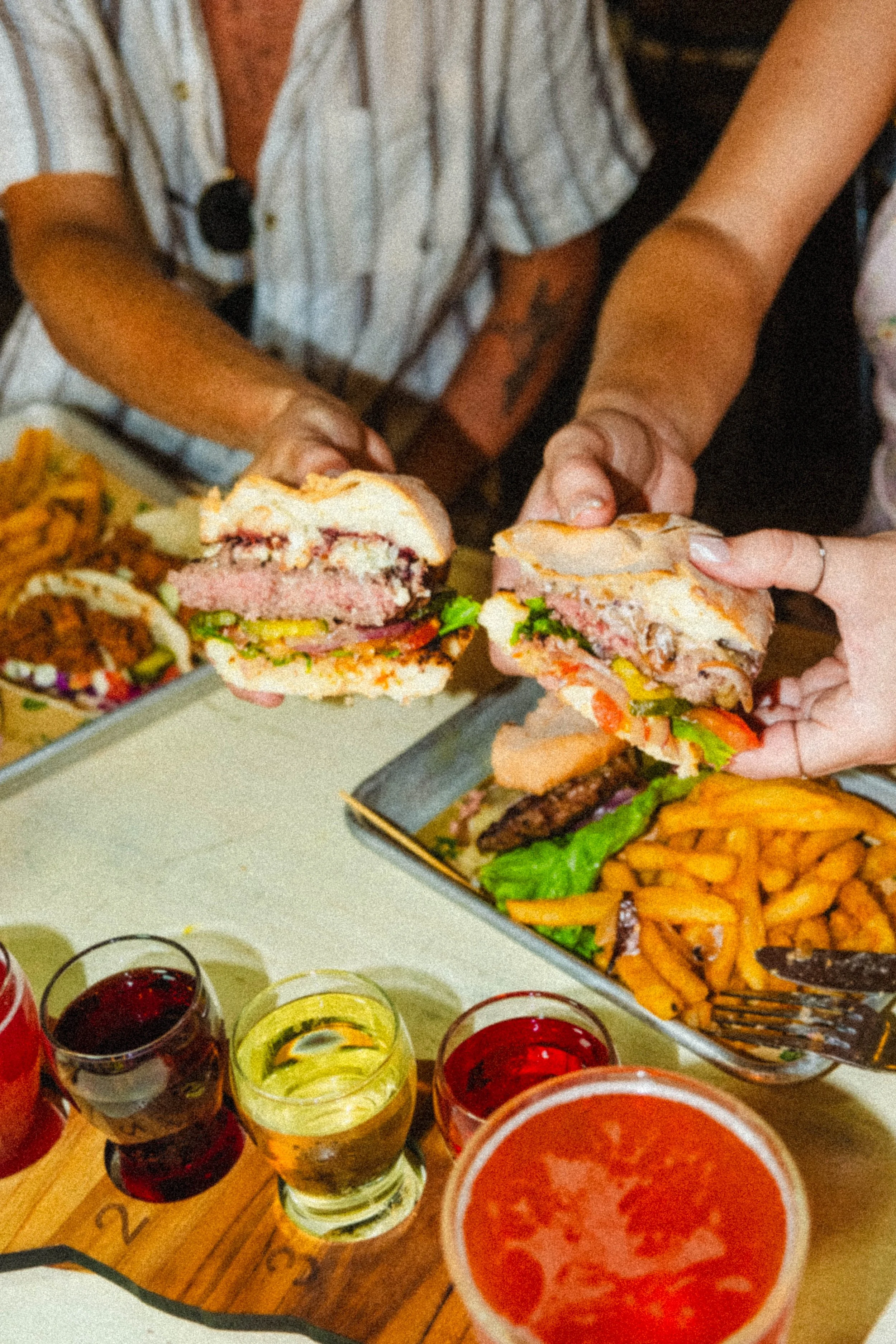 Hamburger at Keel Farms