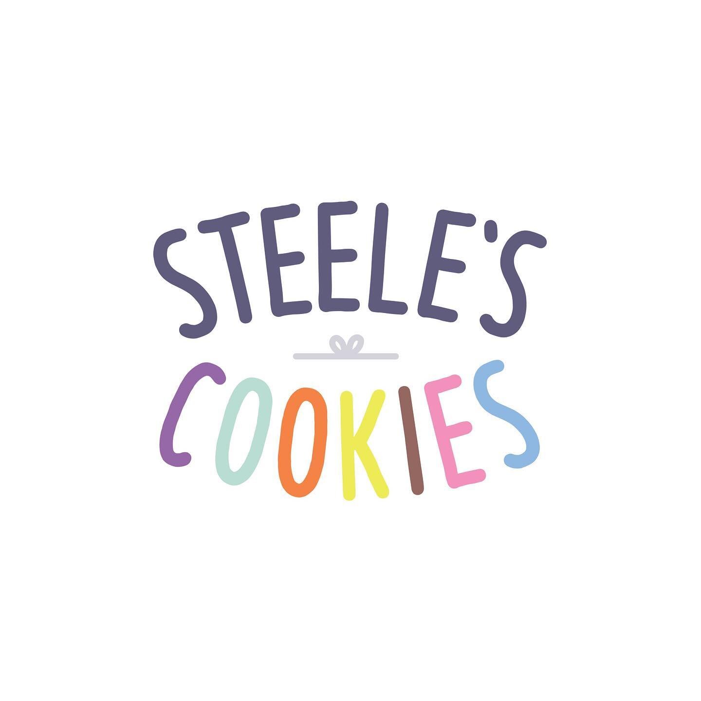 Official logo of Steele&rsquo;s Cookies provided by the incredibly talented @oddburton 
#officiallyofficial #cookiesofinstagram #cookier