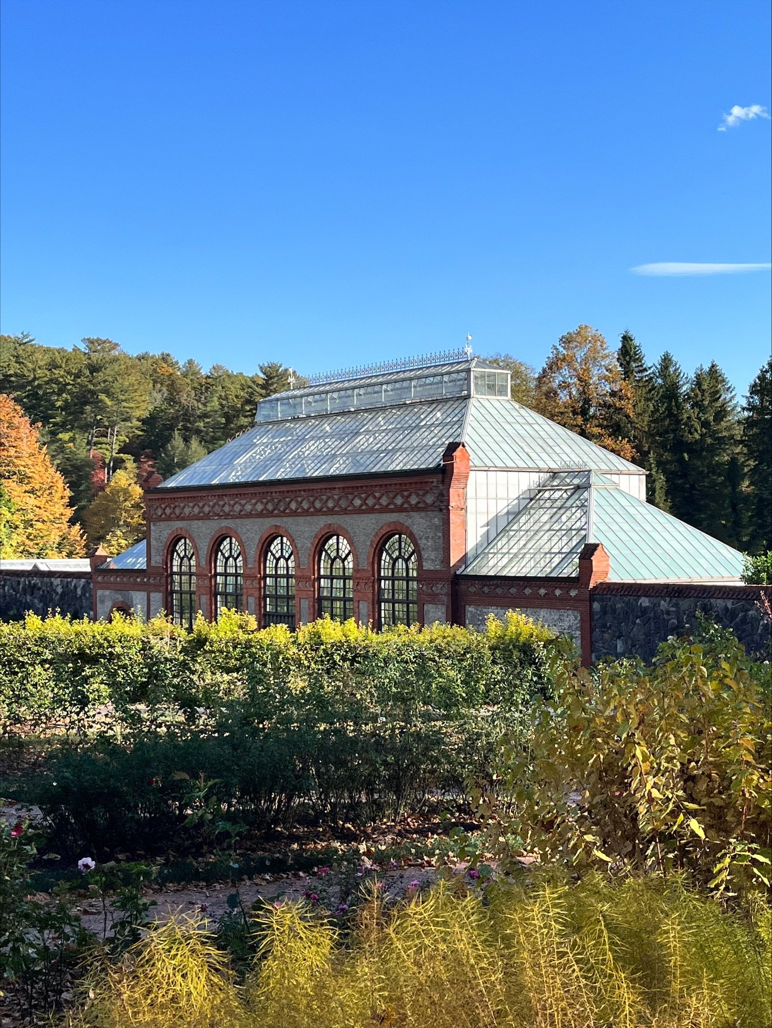 Biltmore Estate conservatory and gardens