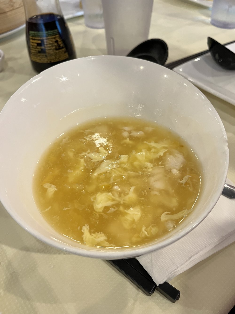 Hing Kee Restaurant Chicken and sweet corn soup Chinatown Square Chicago.jpg