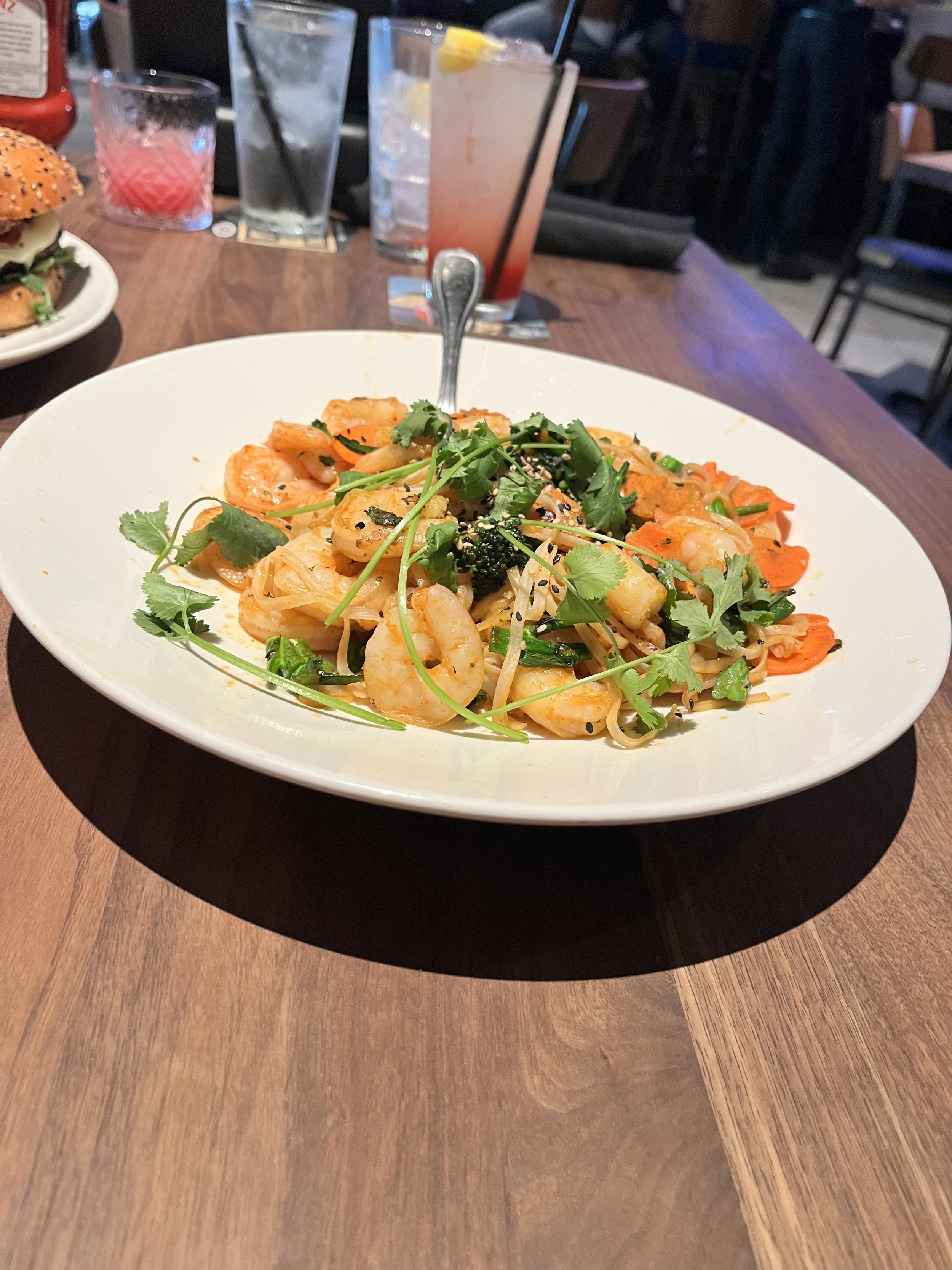 Yard House sweet and spicy shrimp noodles Tampa Florida.jpg