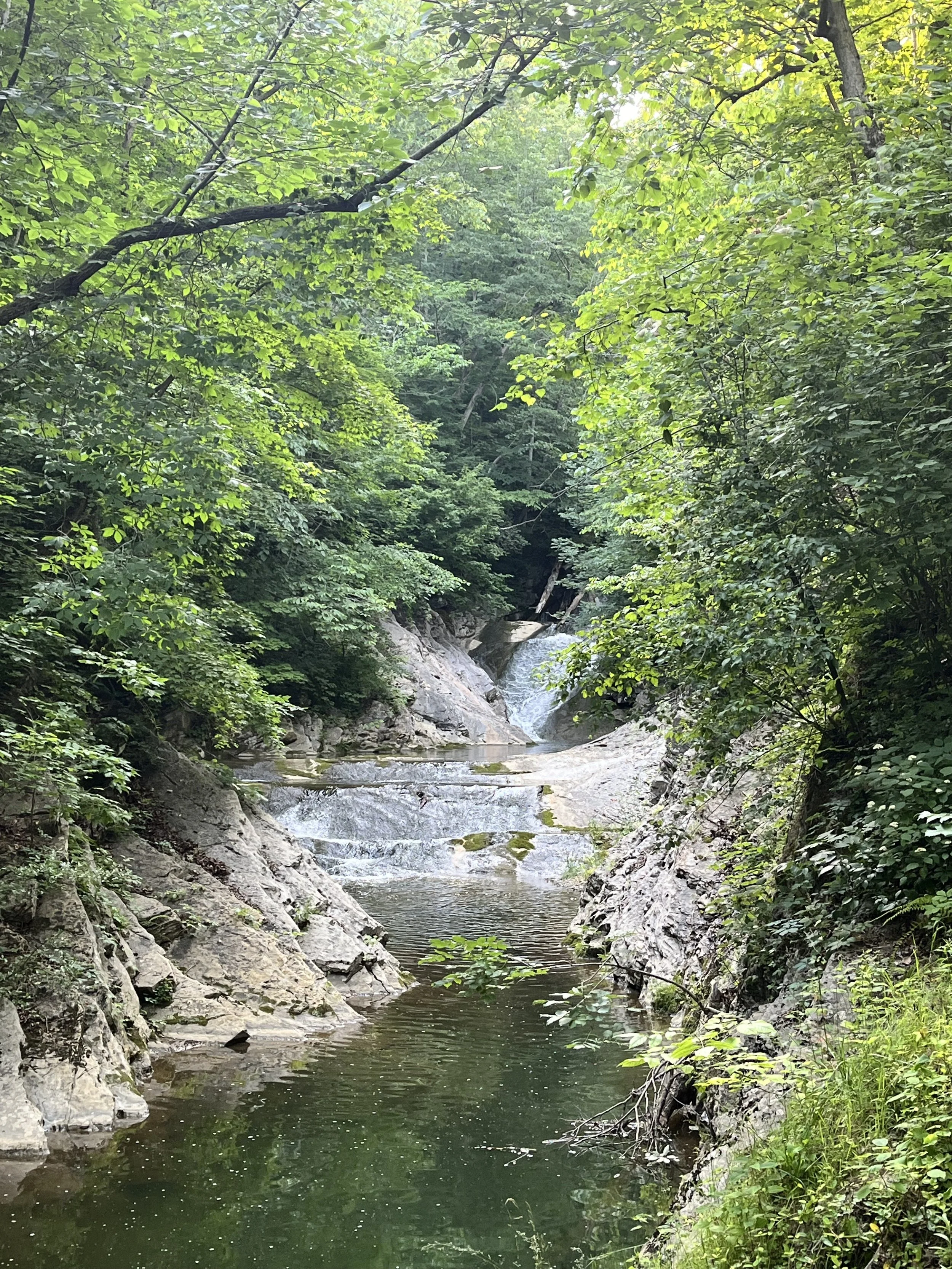Natural Bridge State Park lace waterfall Virginia.jpeg