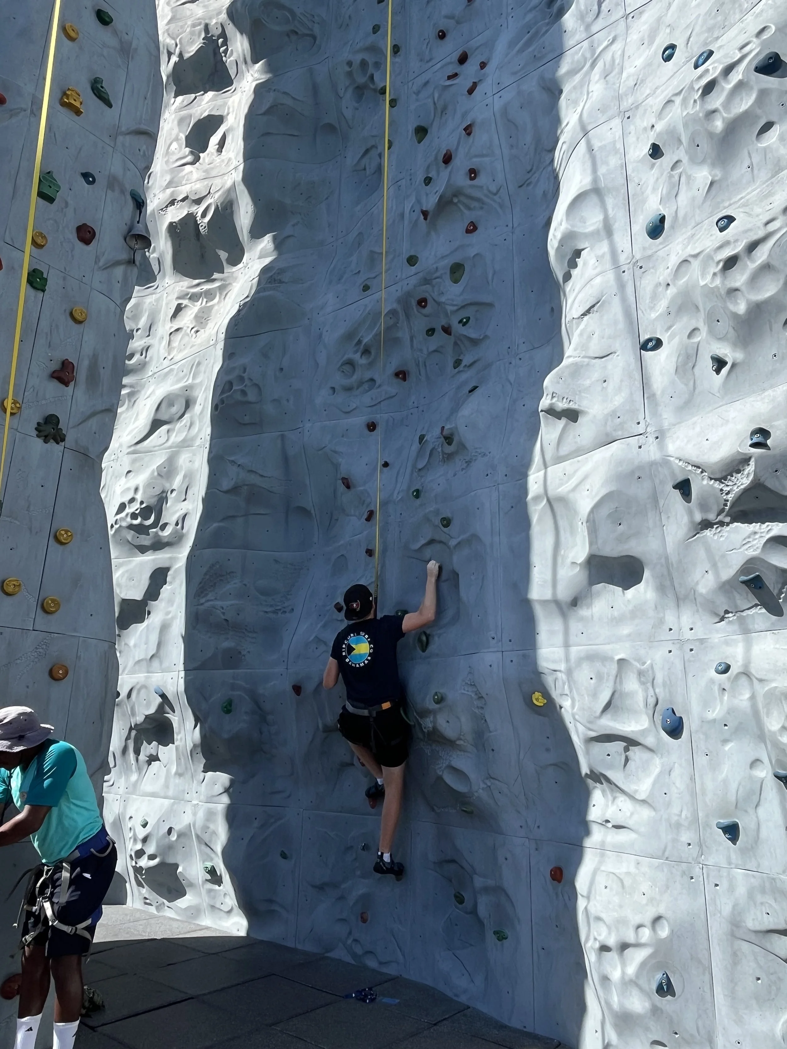 Rock climbing wall Royal Caribbean Liberty of the Seas.jpg