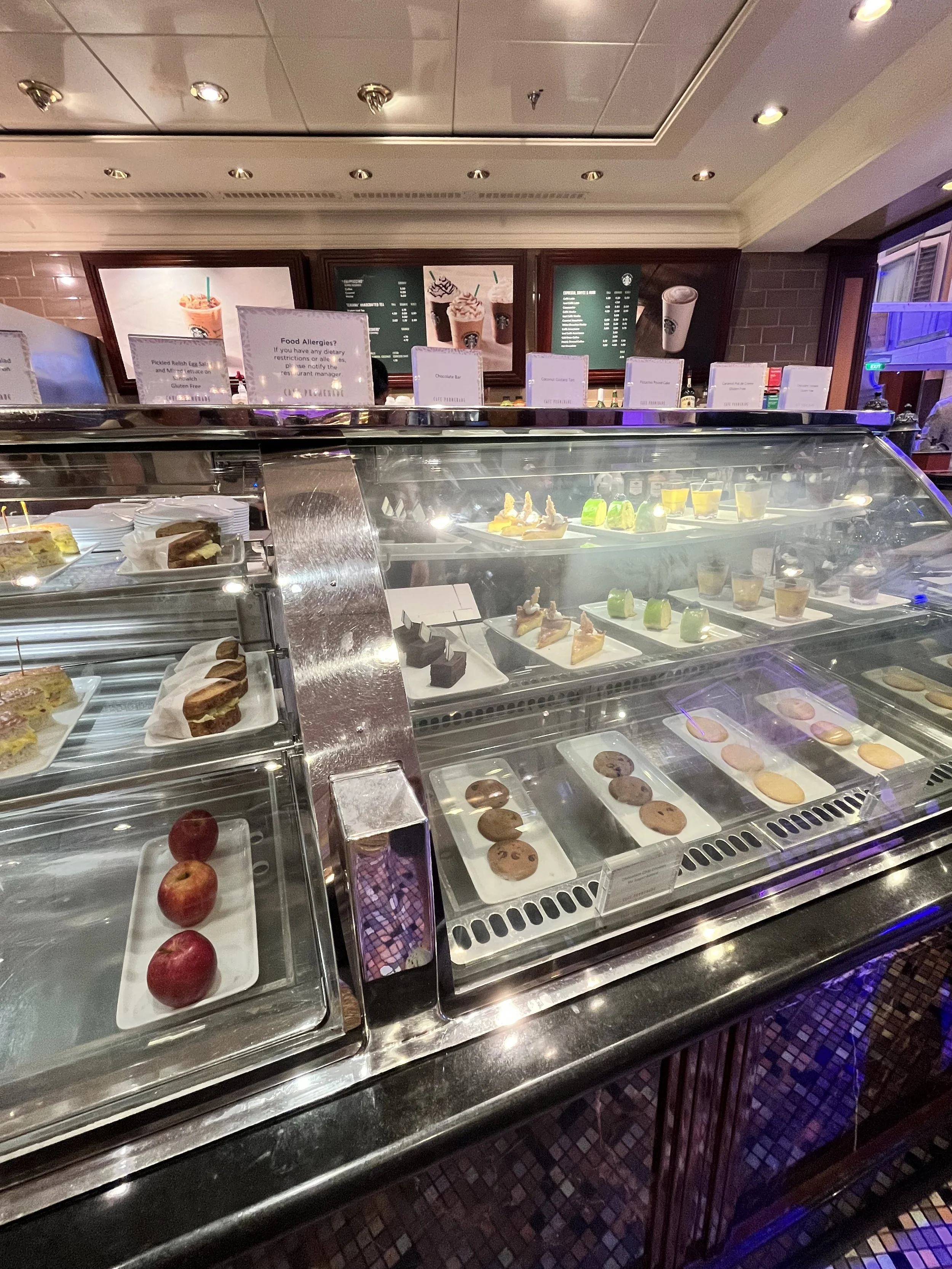 Starbucks food counter Liberty of the Seas Royal Caribbean.jpg