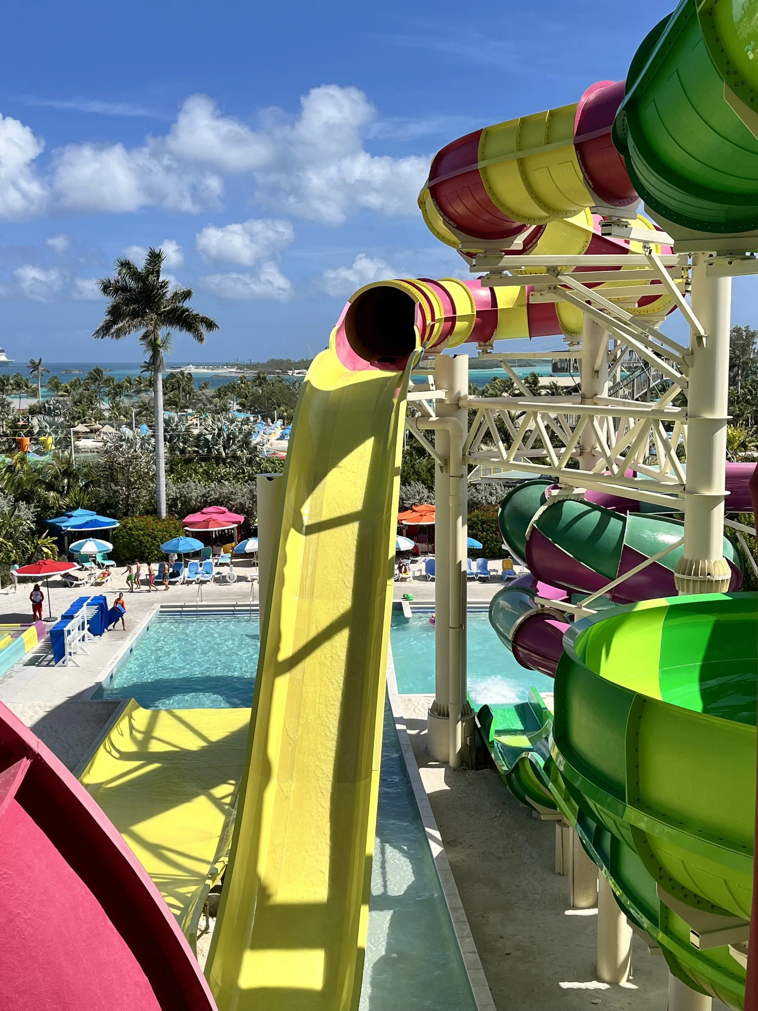 Cococay Waterpark water slide Royal Caribbean.jpg