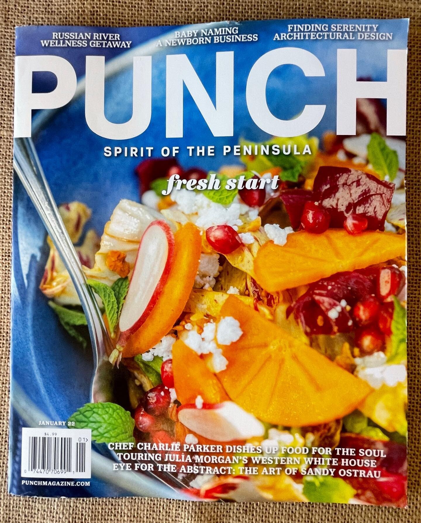 🍴First Cover Story of 2022 🍴Thank you @punchmonthly ✨