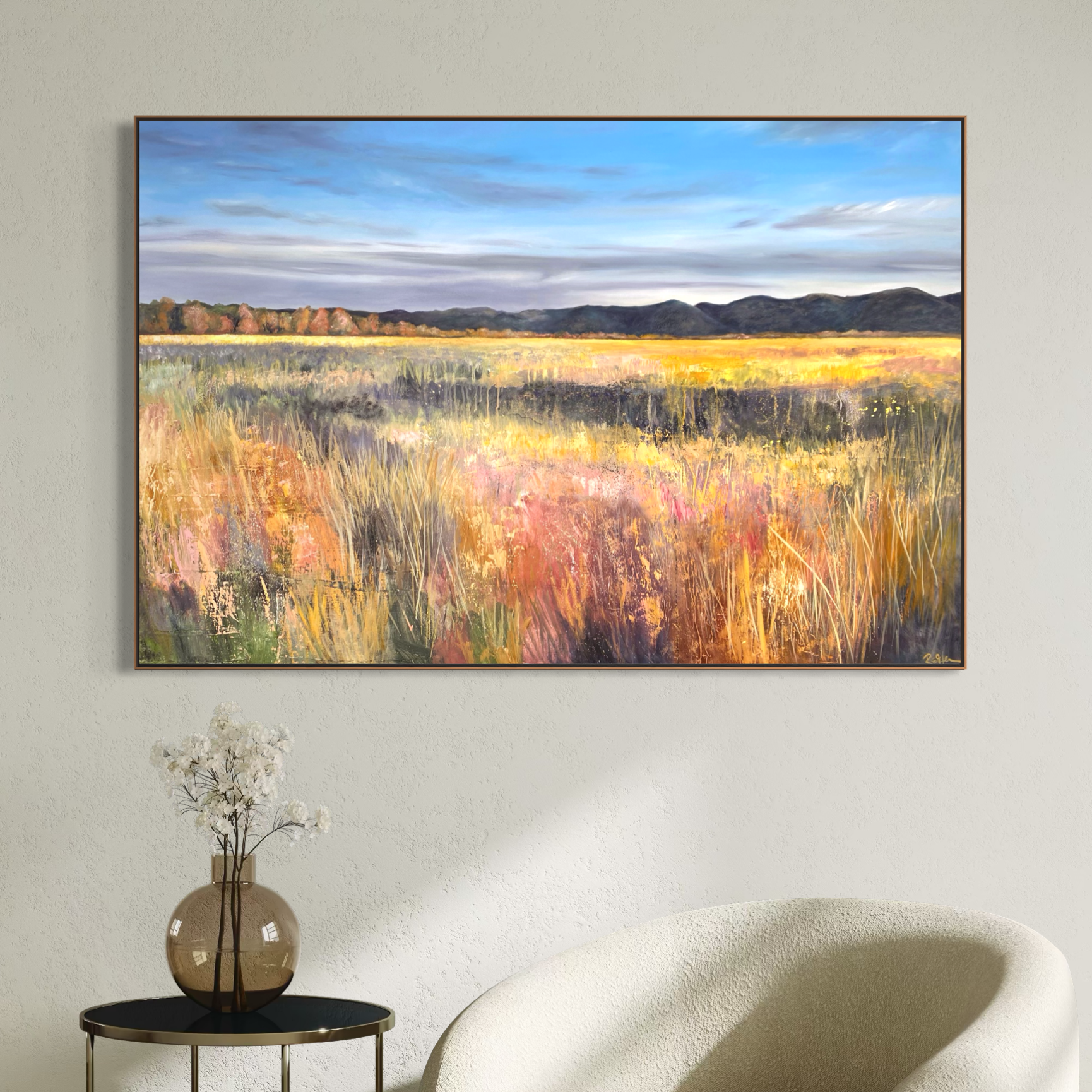 Eurunderee Gold, 101 x 122cm