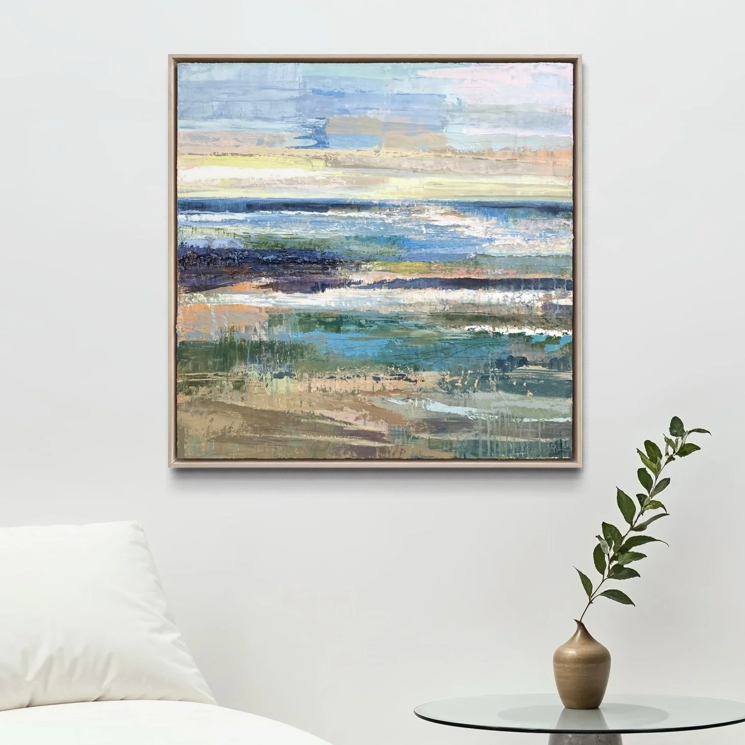 Morning Meditation, 73 x 73cm