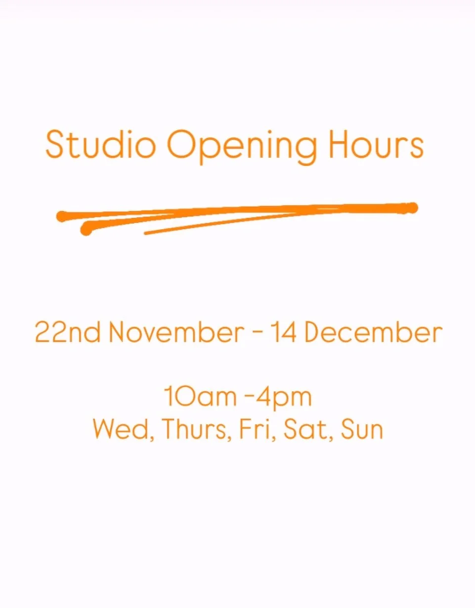 &lsquo;FRAGMENTS OF MEMORY&rsquo; is showing in the studio for the next 3 weeks! I&rsquo;m open lots of days cause it&rsquo;s only a short period, so pop by and have a look if you&rsquo;d like to 👐 I&rsquo;m here - although if you don&rsquo;t see me