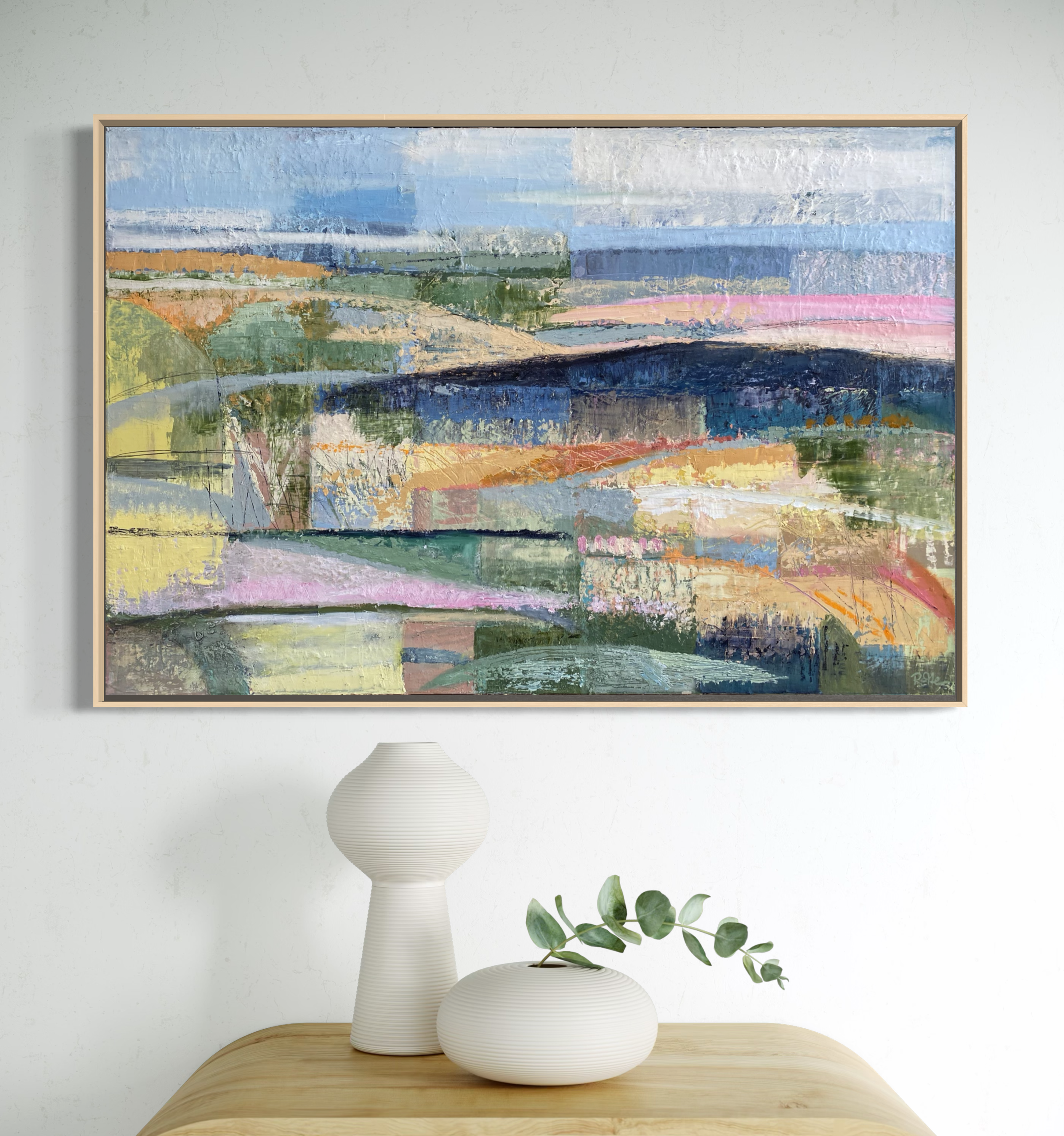 From Nowhere, To Somewhere, 63 x 93cm