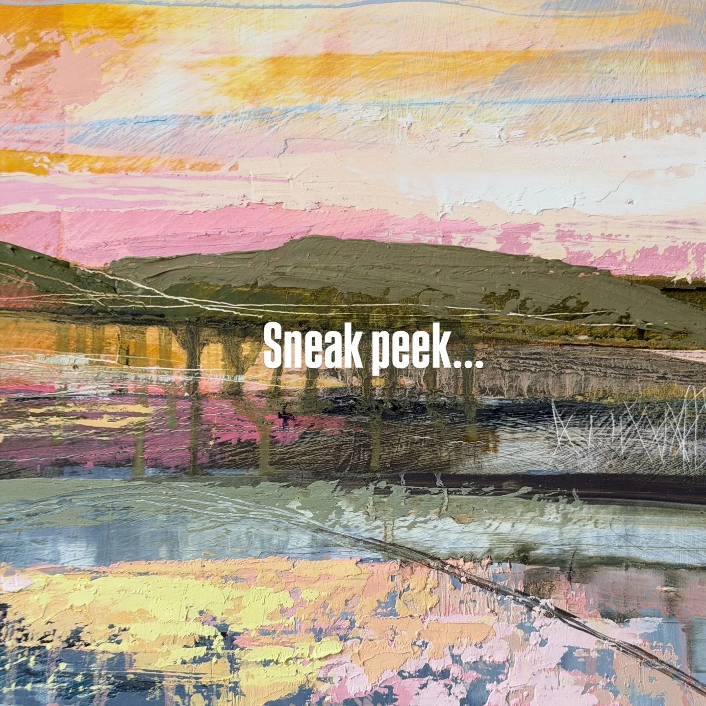 Some pretties coming soon to Loft Mudgee for Art Month! 

I&rsquo;m becoming more obsessed with colour - it just brings me so much happiness. This series of work was inspired by country drives around our region in the central west, but largely it&rsq