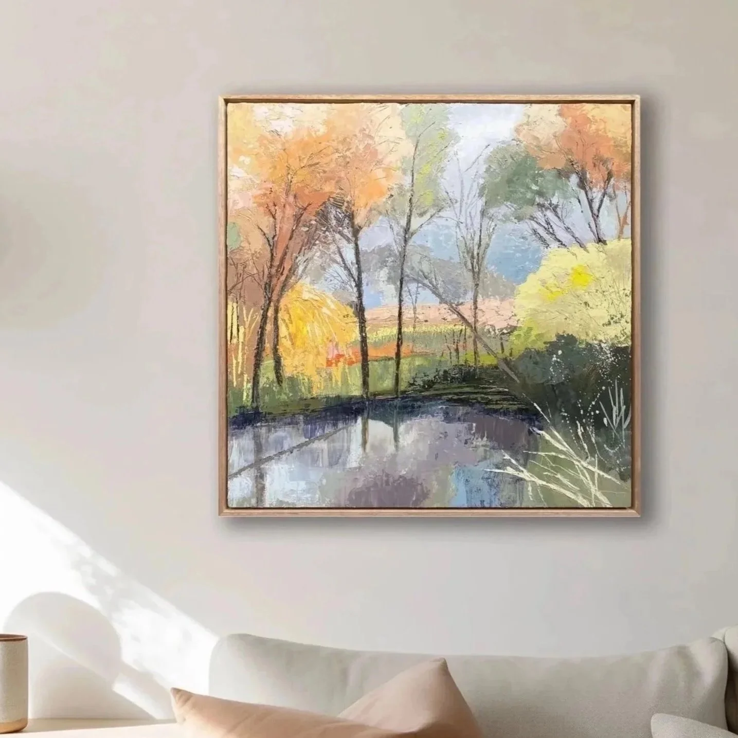 Come Closer, 62 x 62cm