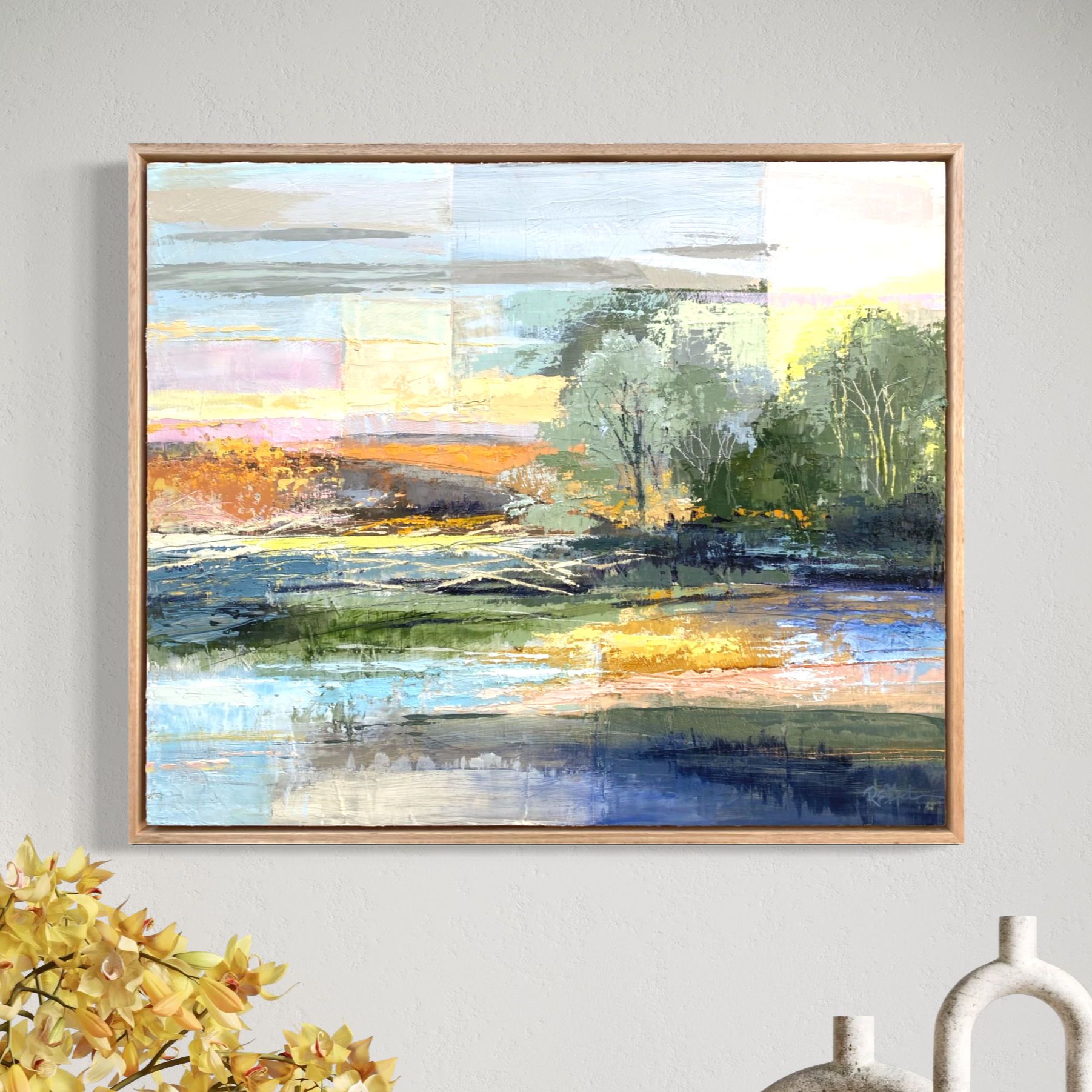 Remembering a June Afternon, 52 x 62cm