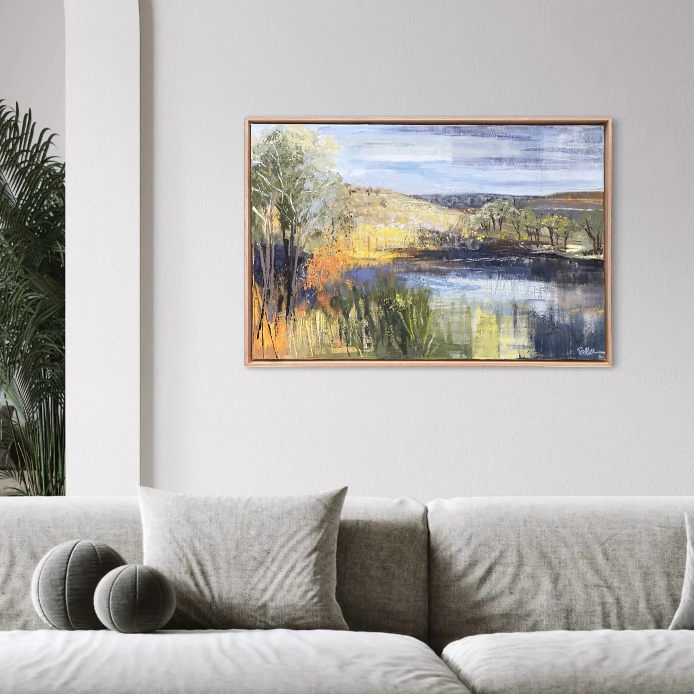 &lsquo;Passing the Dam&rsquo; 
Now on show at The Grammar Art Show in Toowoomba 👏 
Opening night is tonight but don&rsquo;t forget works can be purchased online from 10.30pm tonight&hellip; so if you&rsquo;ve got you&rsquo;re eye on something be sur