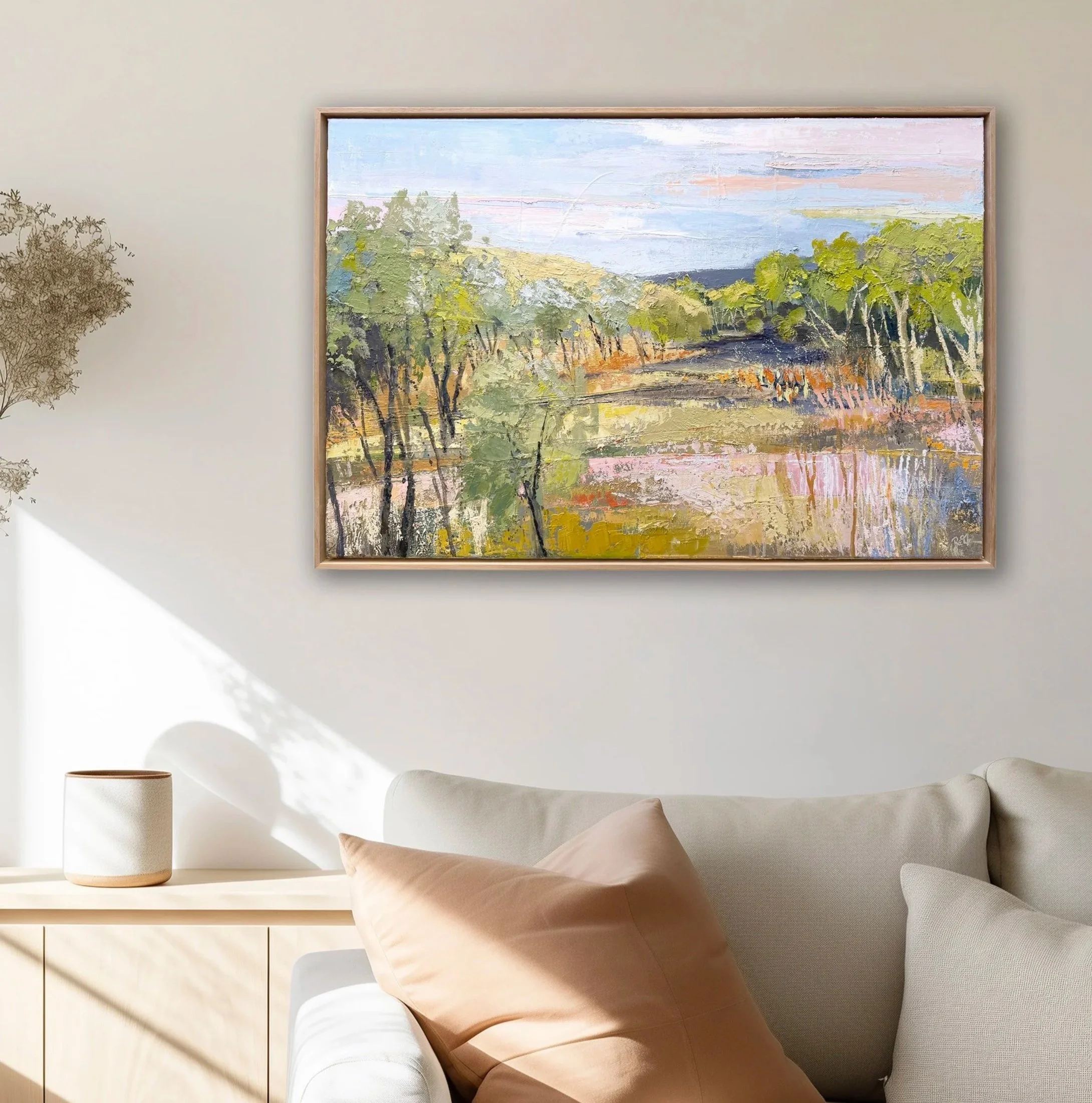 Remembered Hills, 64 x 94cm