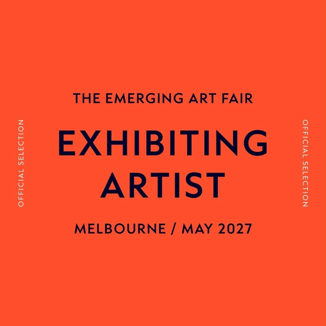 Exciting news friends! 
I have been selected, along with my Mudgee art bestie @michellesteven_art to participate in The Emerging Art Fair in Melbourne next year - woohoo!
Michelle and I will be sharing a booth and we are both super excited. The Emerg