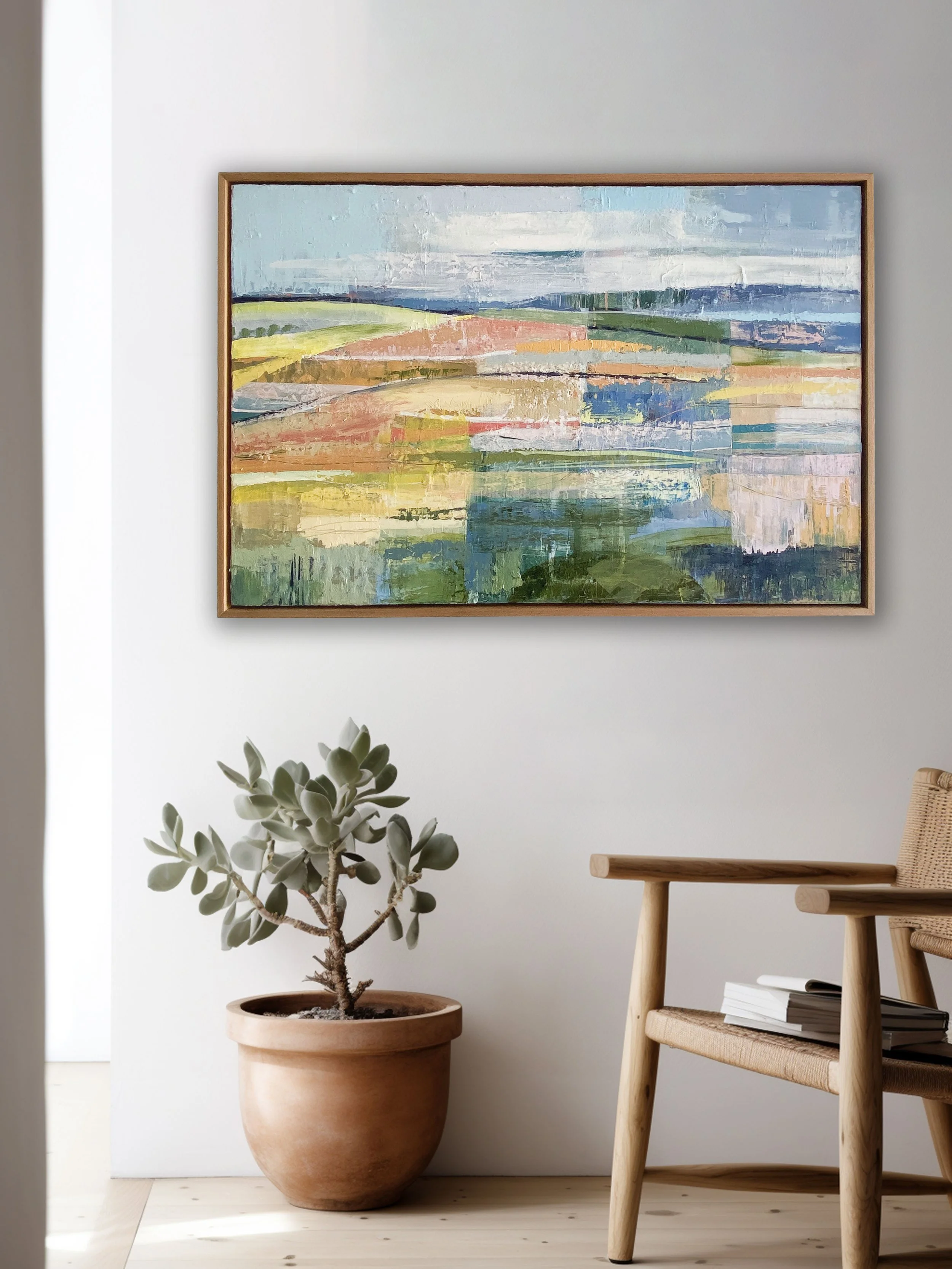 Thoughts of Hills, 64 x 94cm