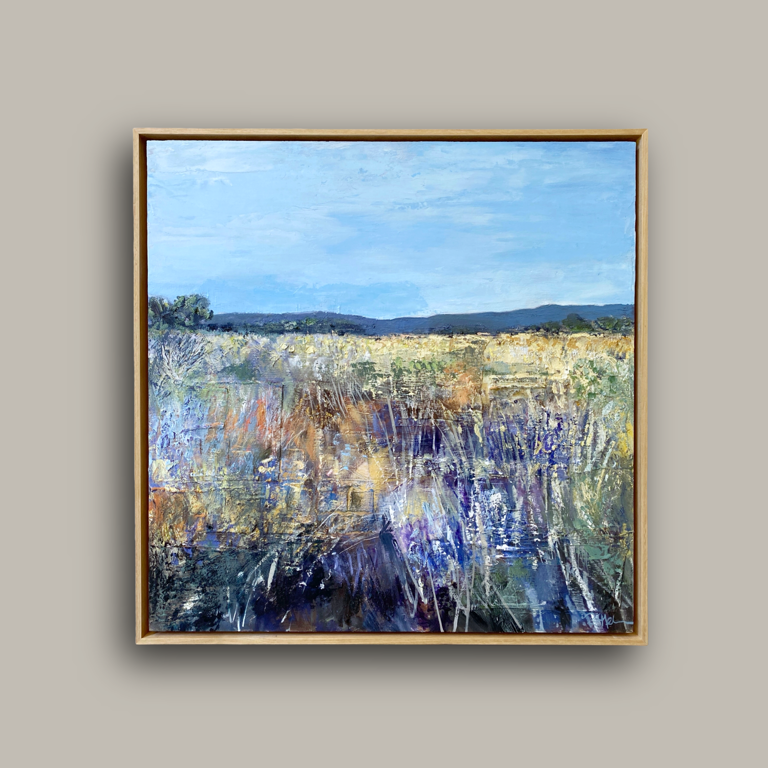 June Light on Tinja Lane, 64 x 64 cm