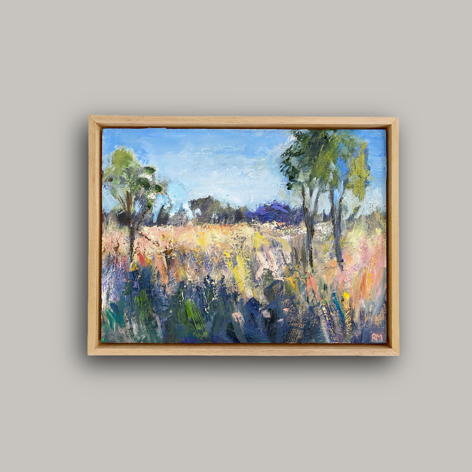 Friday Roadside Ramble, 25 x 32cm