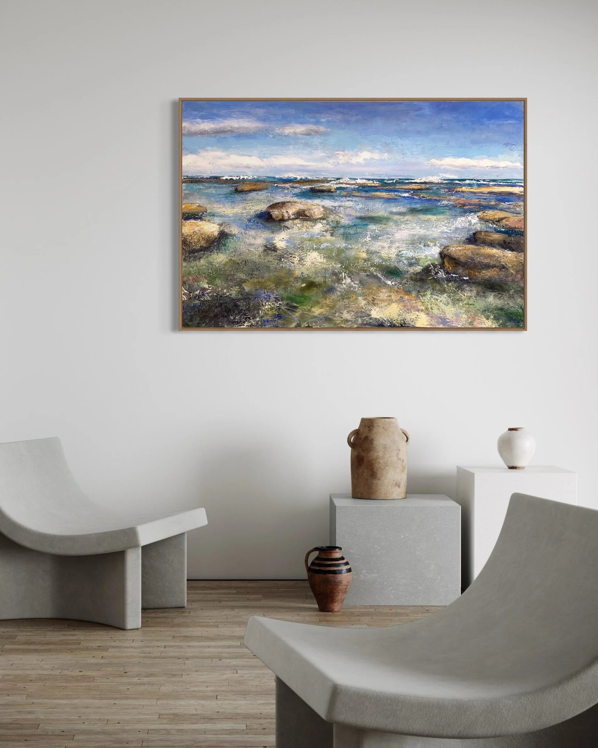 In the Shallows, 105 x 125cm