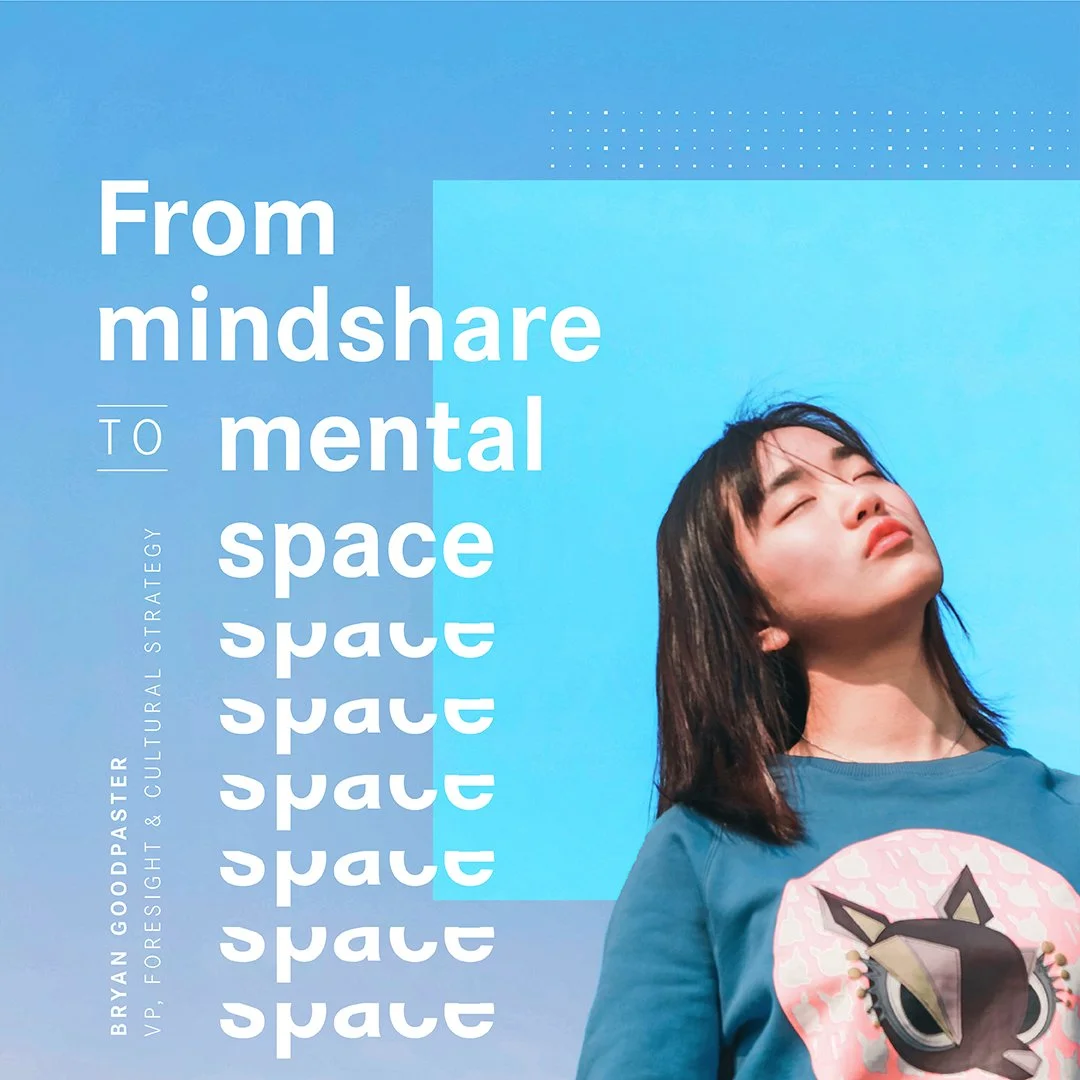 From mindshare to mental space: a new paradigm for brands