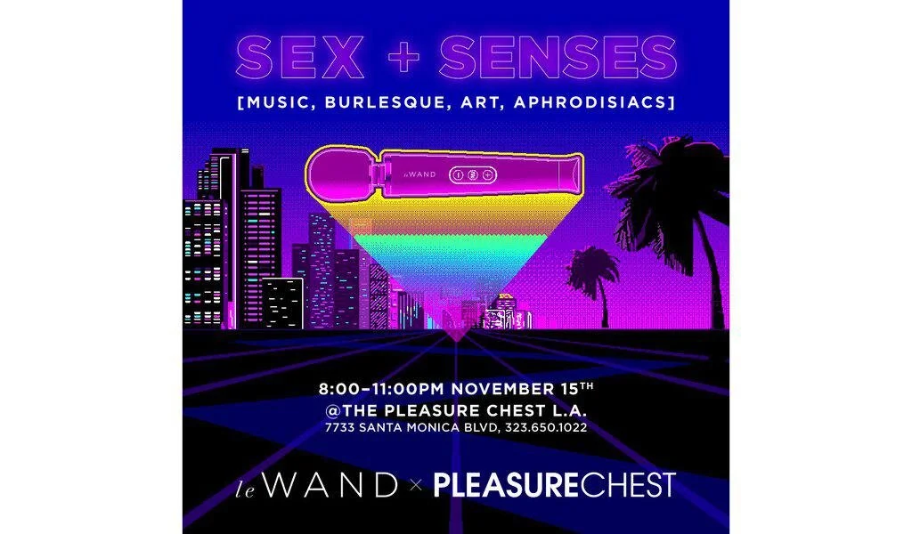 Le Wand Sponsoring Sex + Senses Event at Pleasure Chest (AVN)