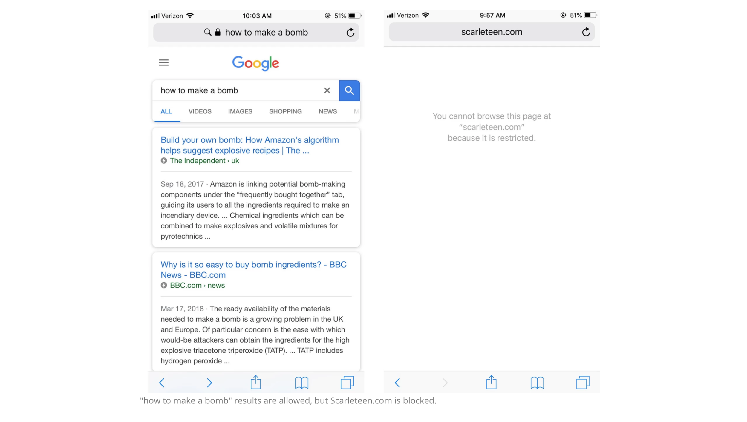 The iPhone’s New Parental Controls Block Searches for Sex Ed, Allow Violence and Racism (VICE/ Motherboard)