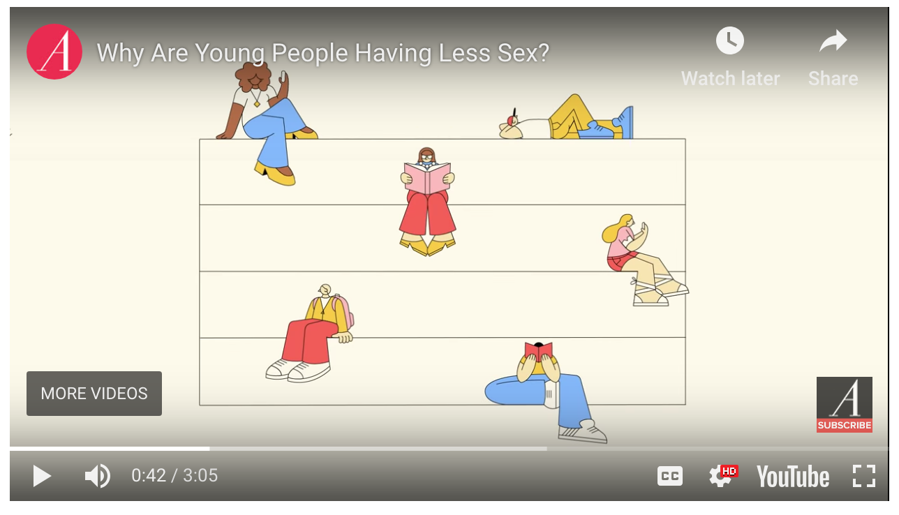 Why Are Young People Having So Little Sex? (The Atlantic)