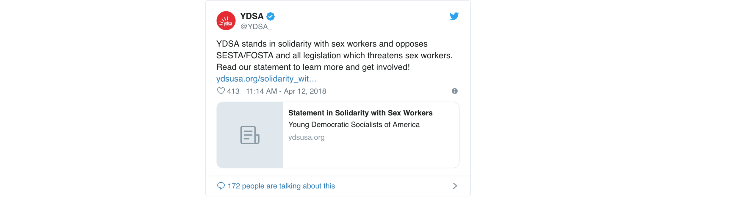 Most Democrats Don’t Take Sex Workers’ Rights Seriously. That’s Finally Starting To Change. (Huffington Post)