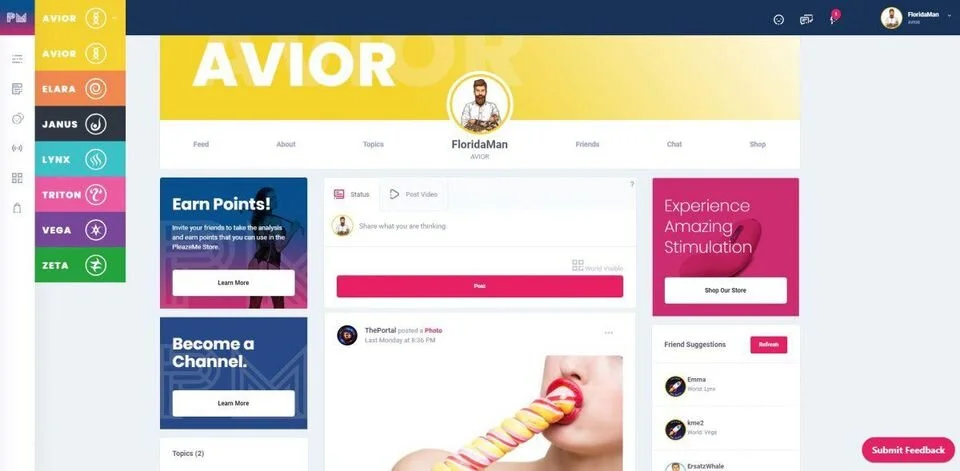 PleazeMe Is A Delightfully Erotic Yet Somehow Way Less Creepy Facebook (Forbes)