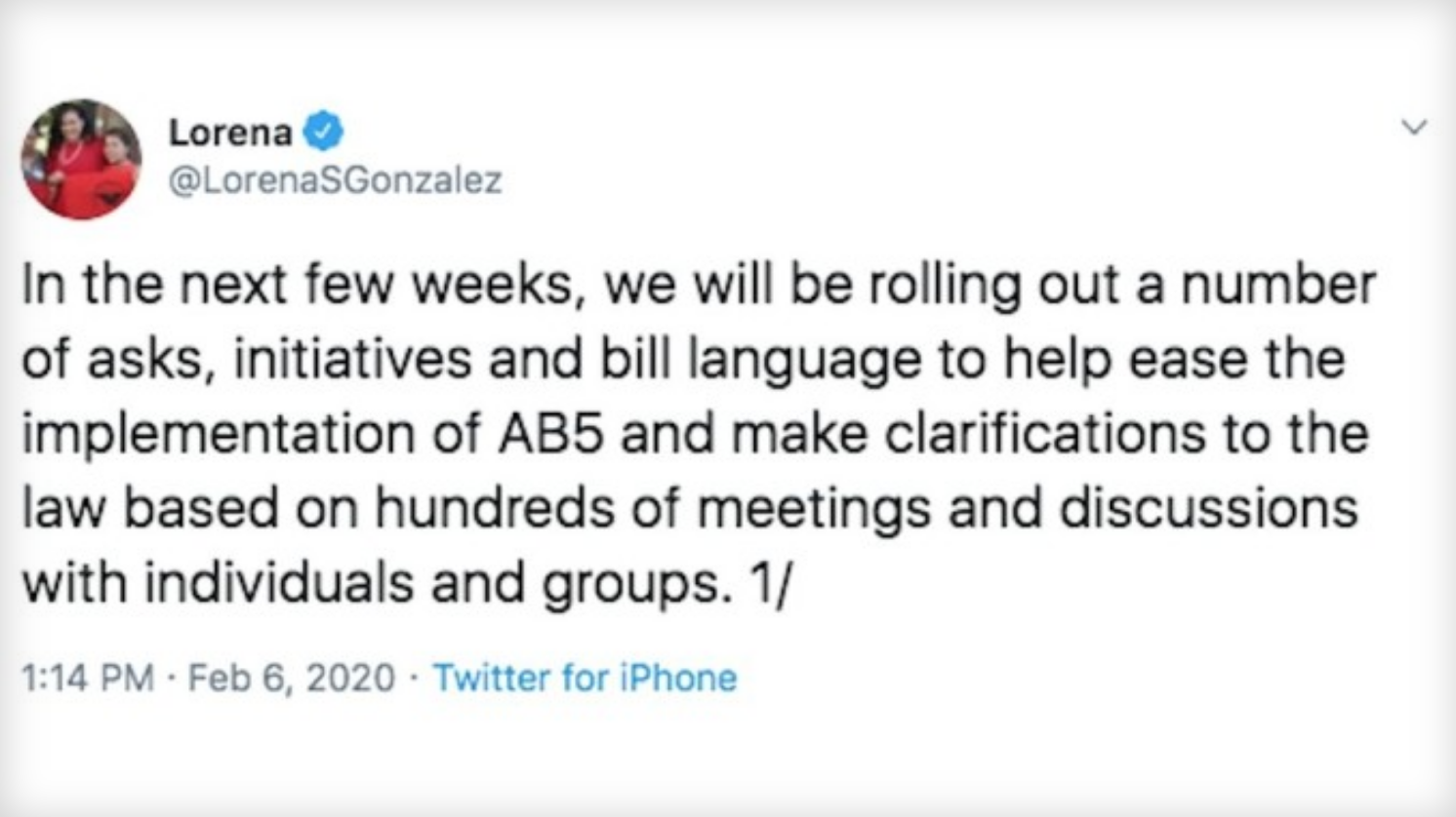 AB5 Author Announces Changes to Controversial California Bill (XBIZ)