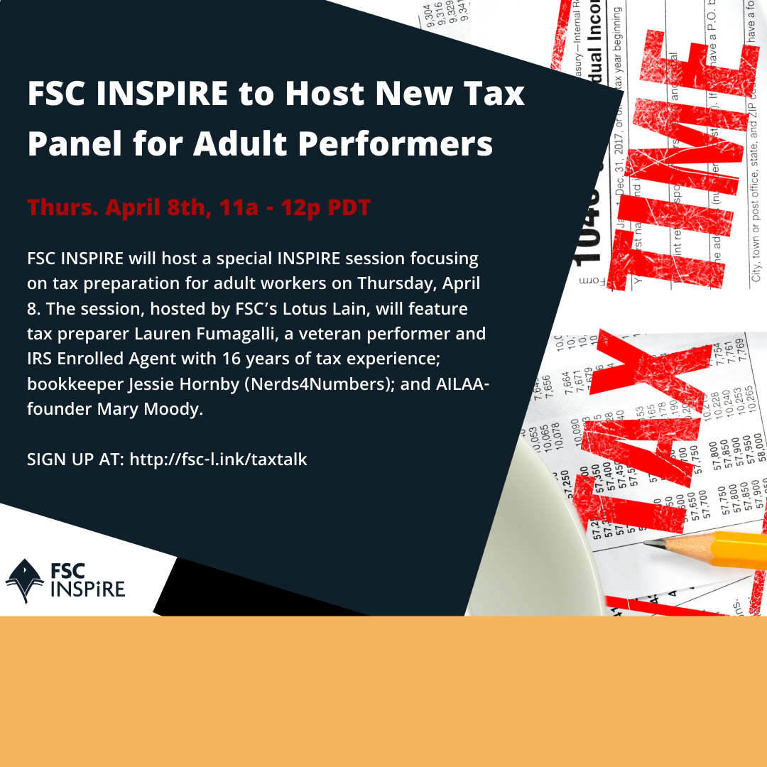 FSC INSPIRE to Host Tax Talk Panel for the Adult Industry