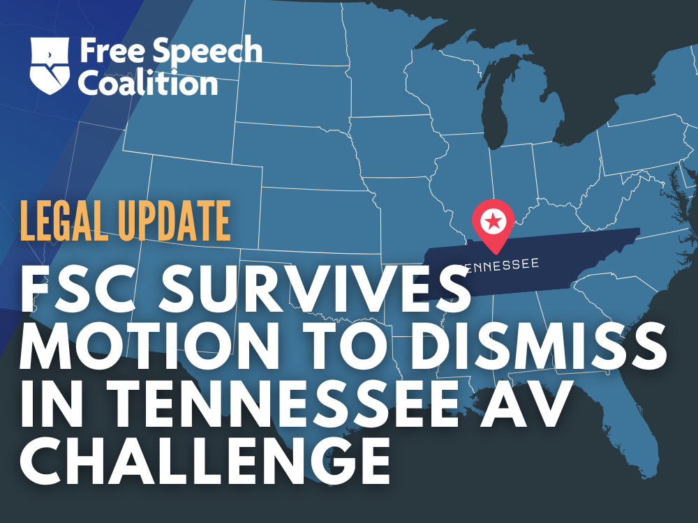 FSC Survives Motion to Dismiss in Tennessee AV Challenge